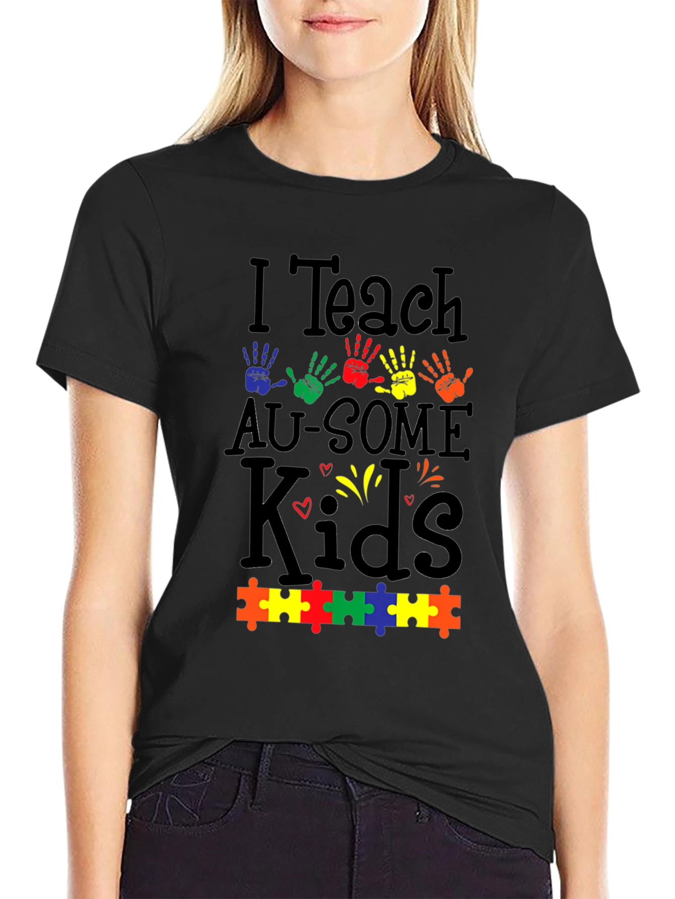 I Teach Au-Some Kids Autism Awareness T-Shirt
