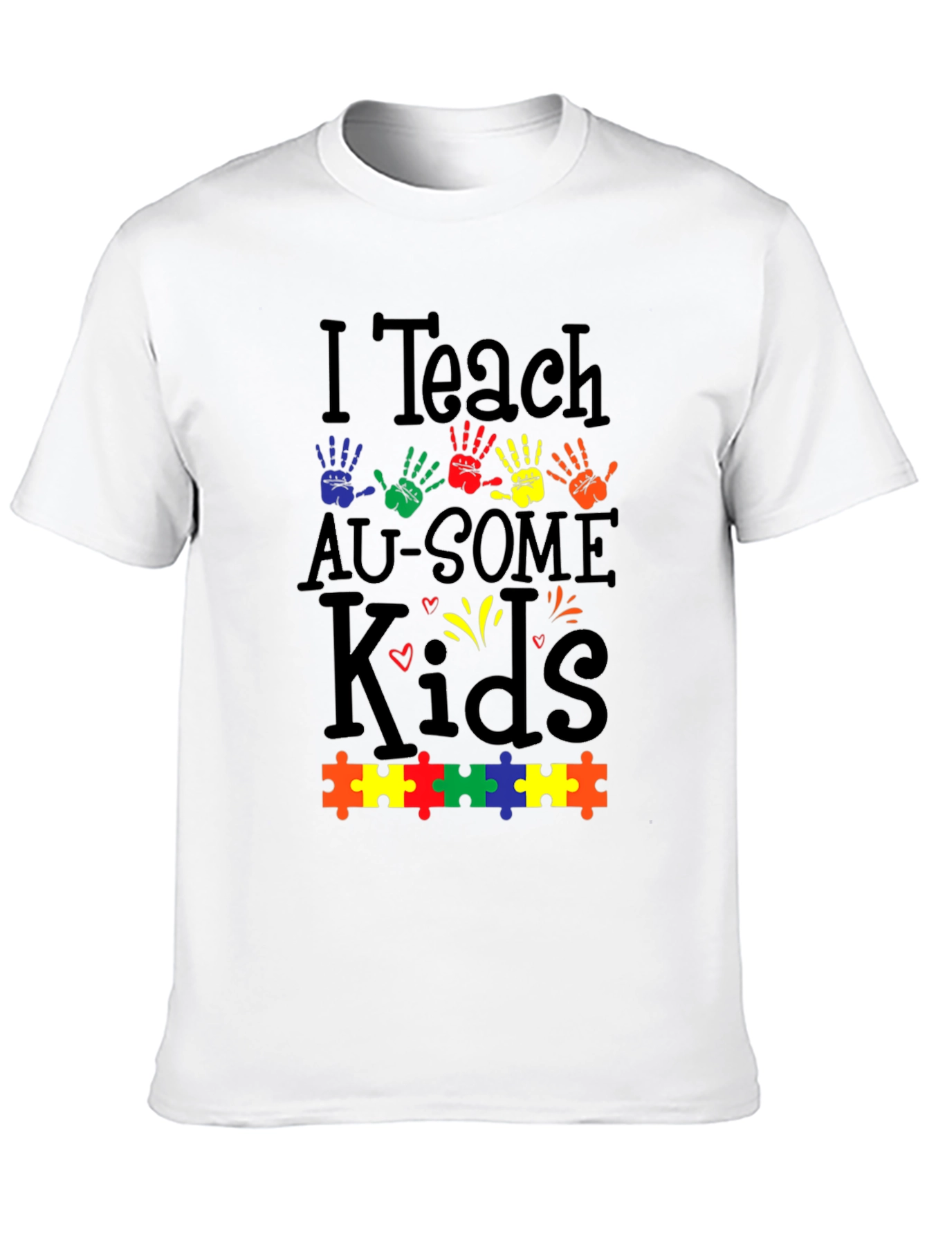 I Teach Au-Some Kids Autism Awareness T-Shirt