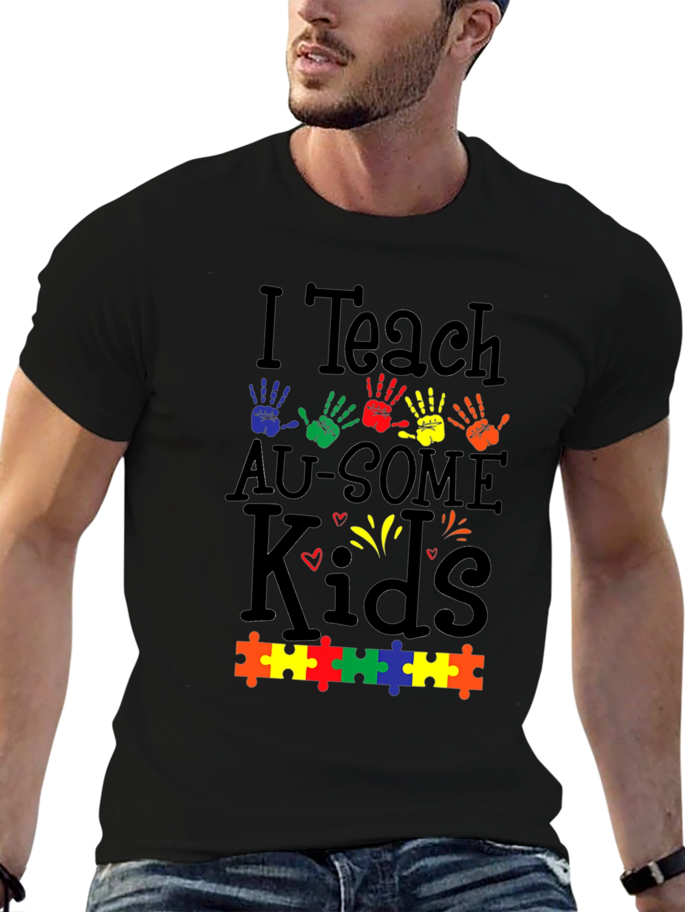 I Teach Au-Some Kids Autism Awareness T-Shirt