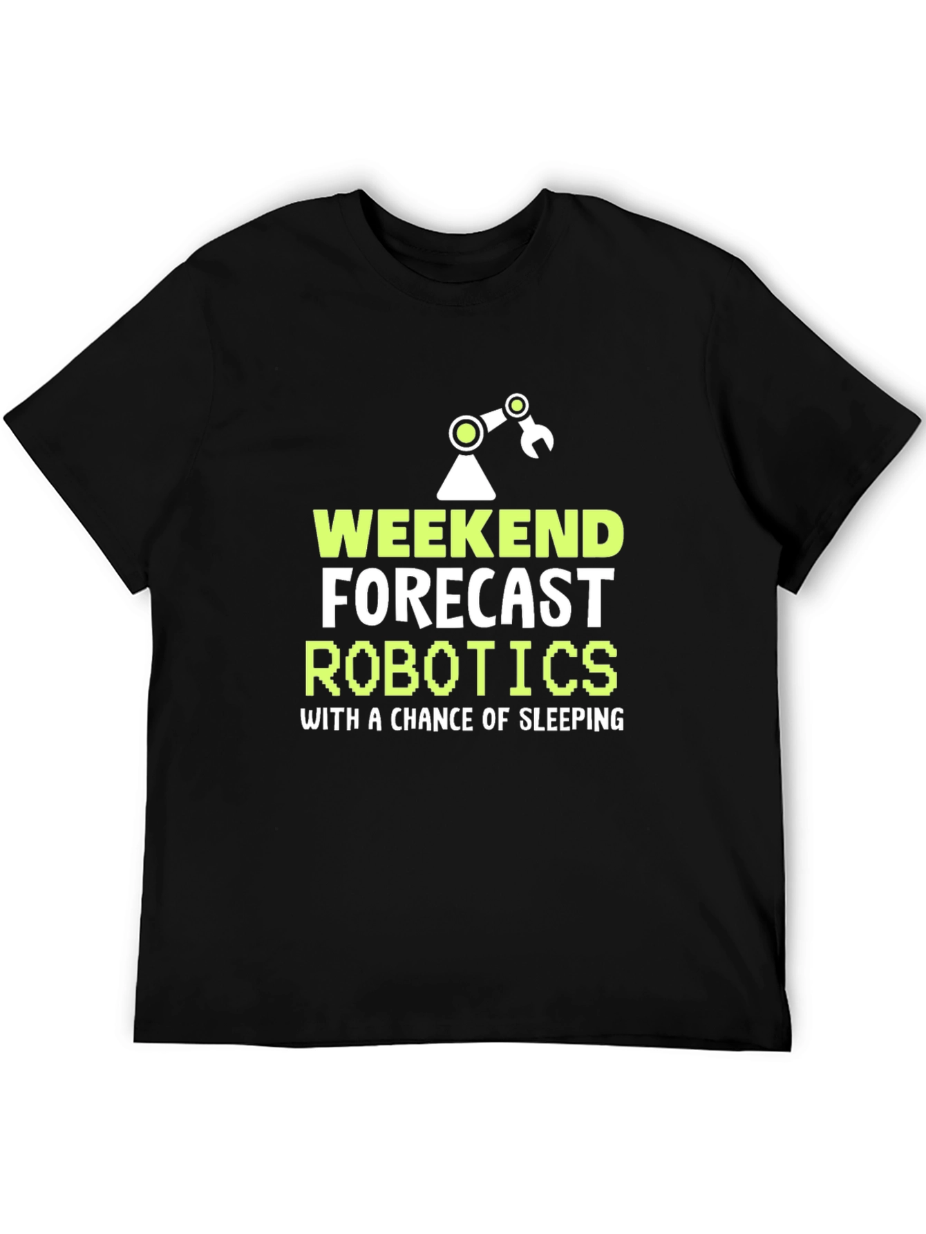 Weekend Robotics Forecast Graphic Tee