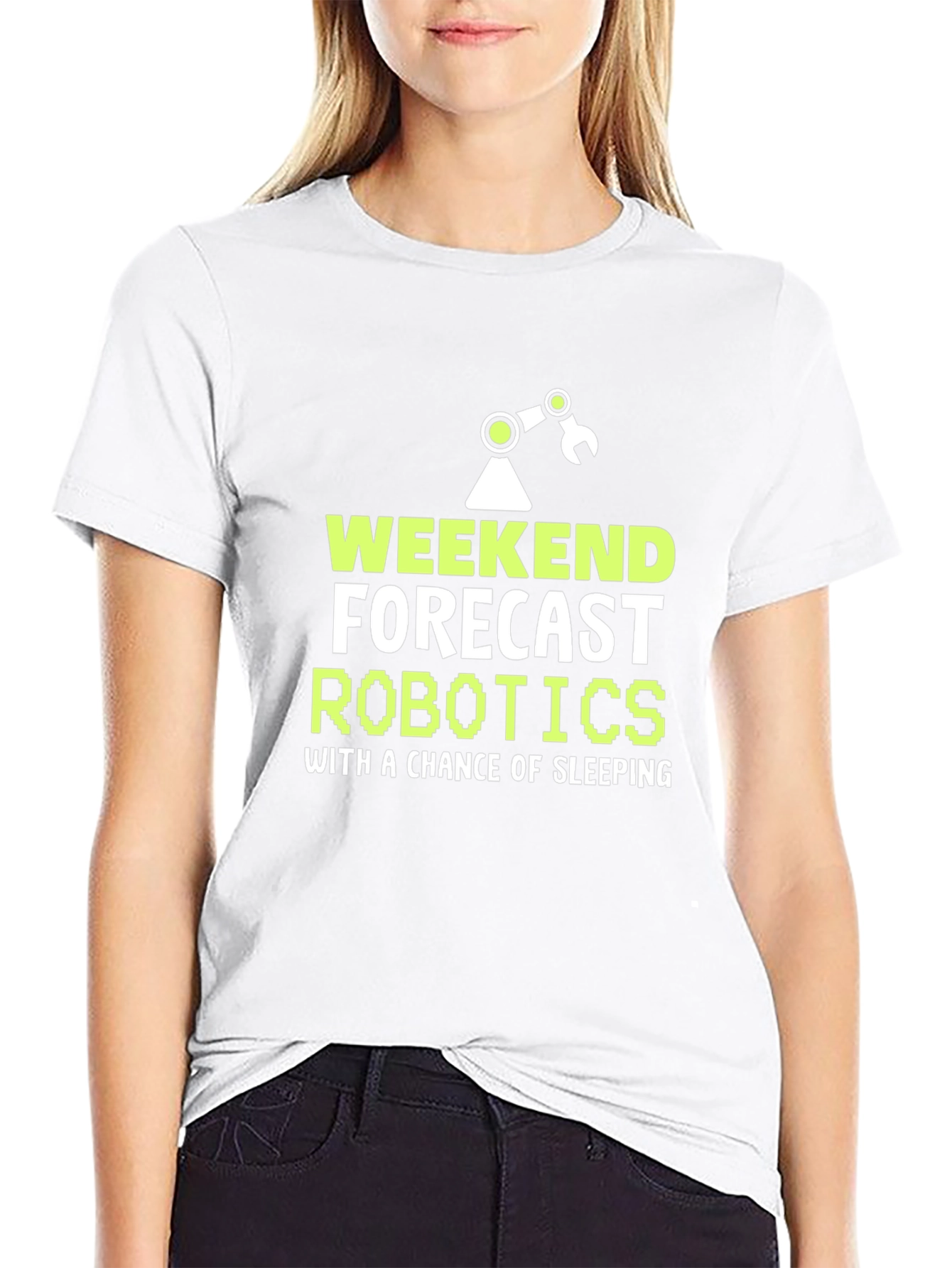 Weekend Robotics Forecast Graphic Tee