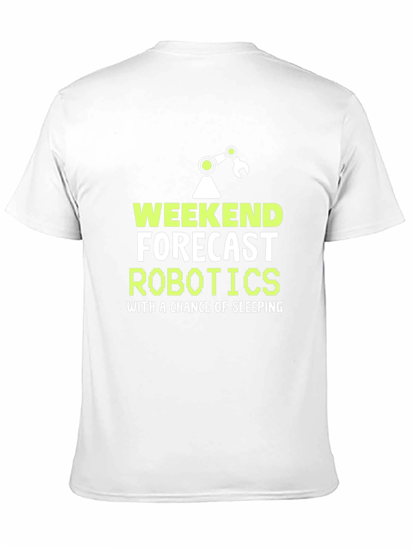 Weekend Robotics Forecast Graphic Tee