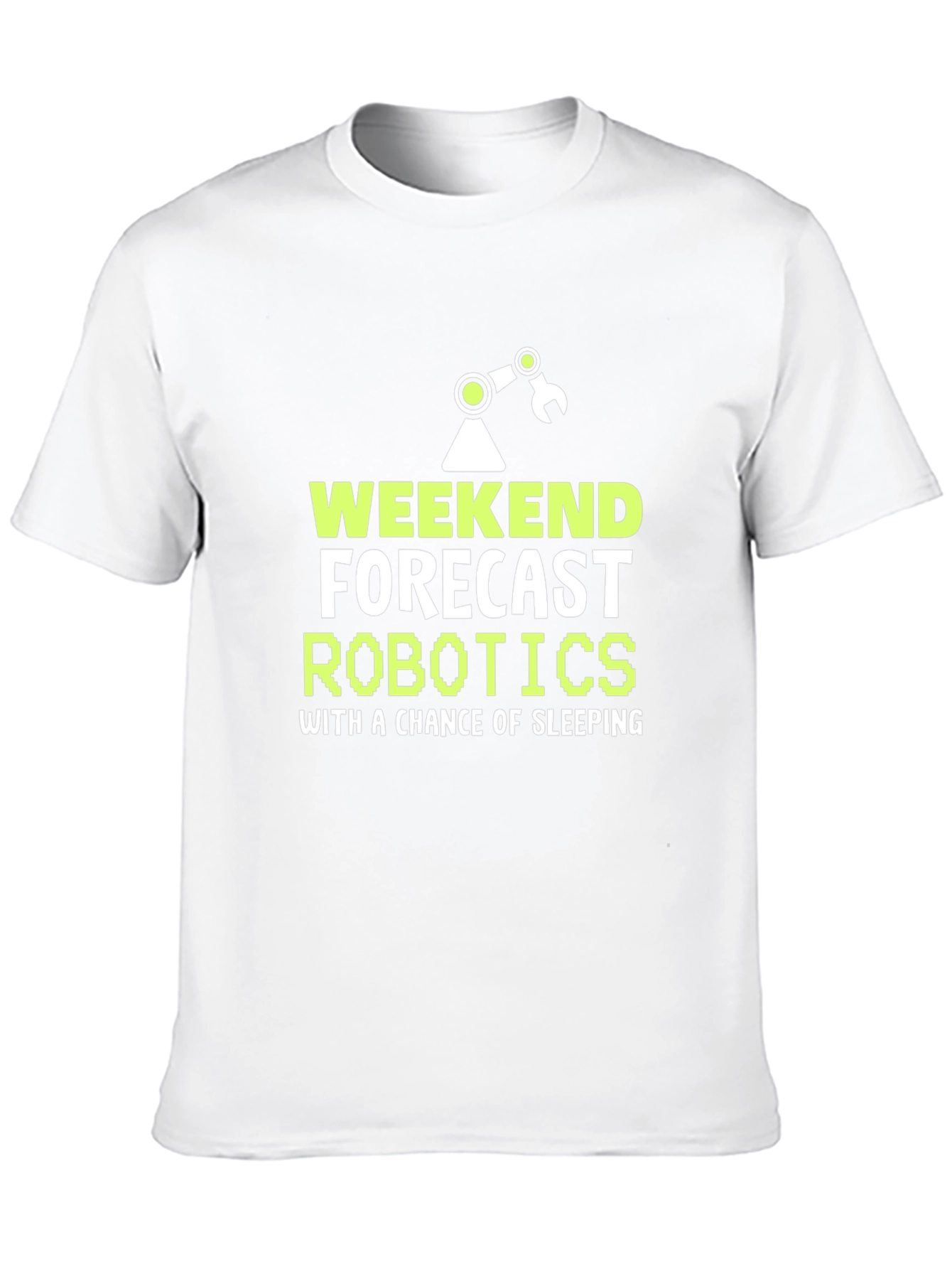 Weekend Robotics Forecast Graphic Tee