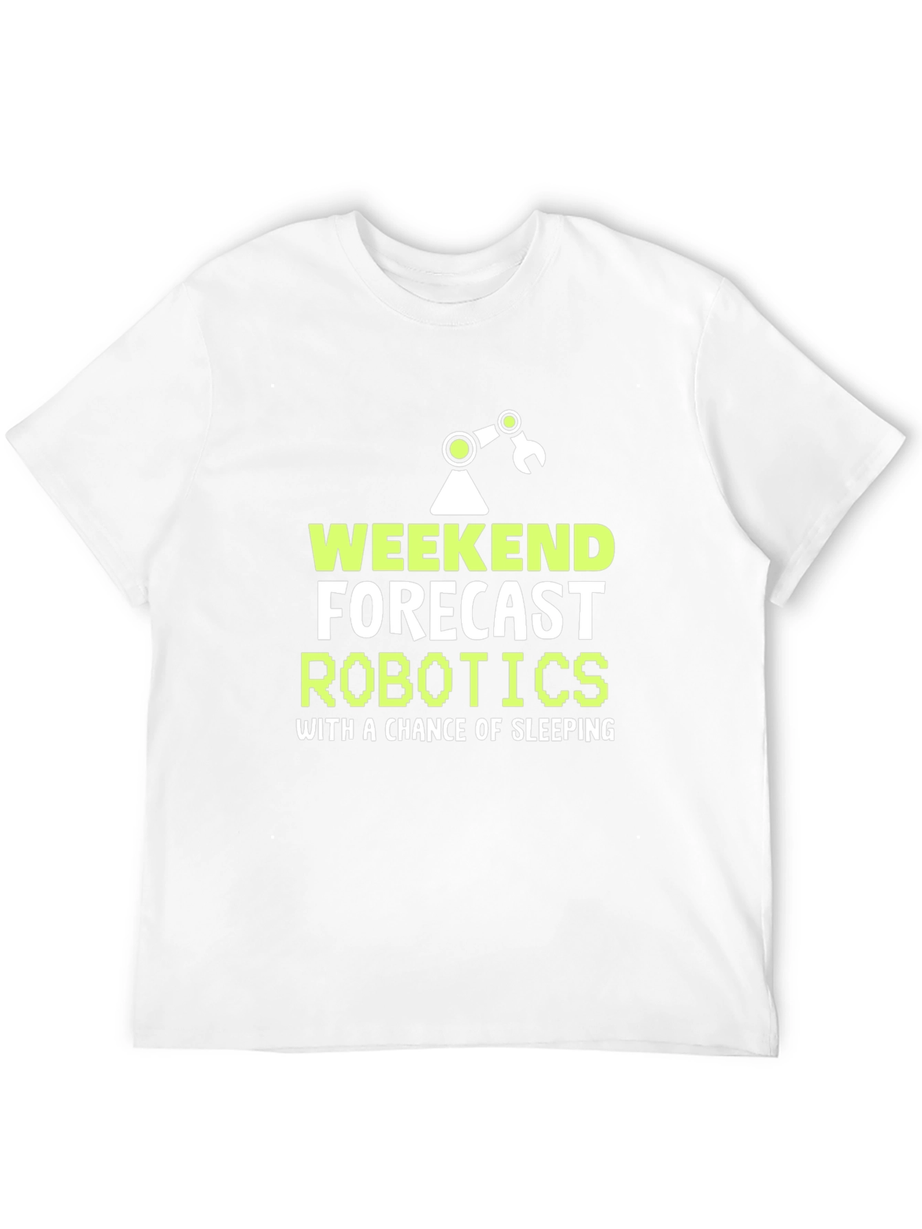 Weekend Robotics Forecast Graphic Tee