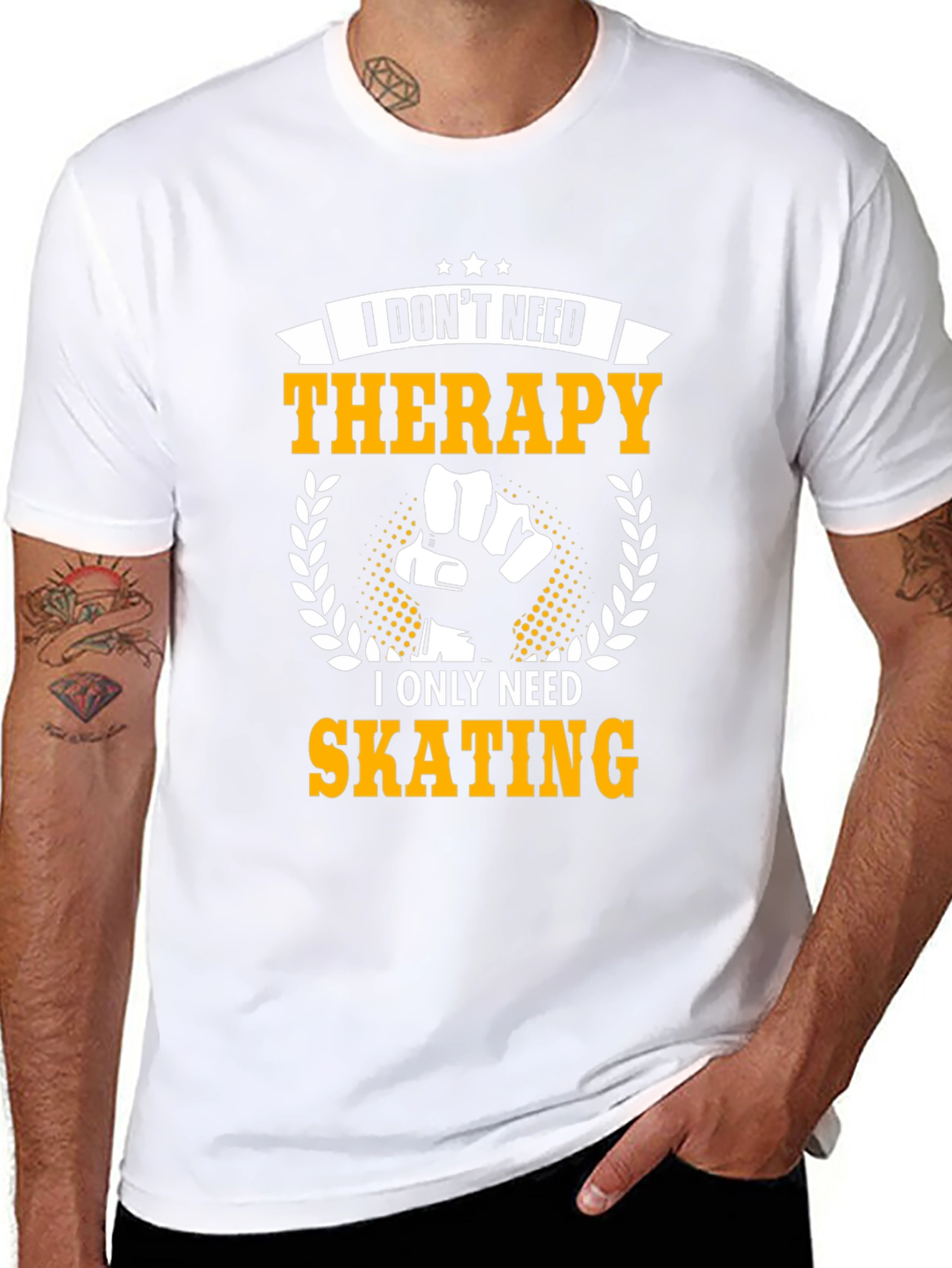 Skating Therapy T-Shirt - Funny Skater Gift