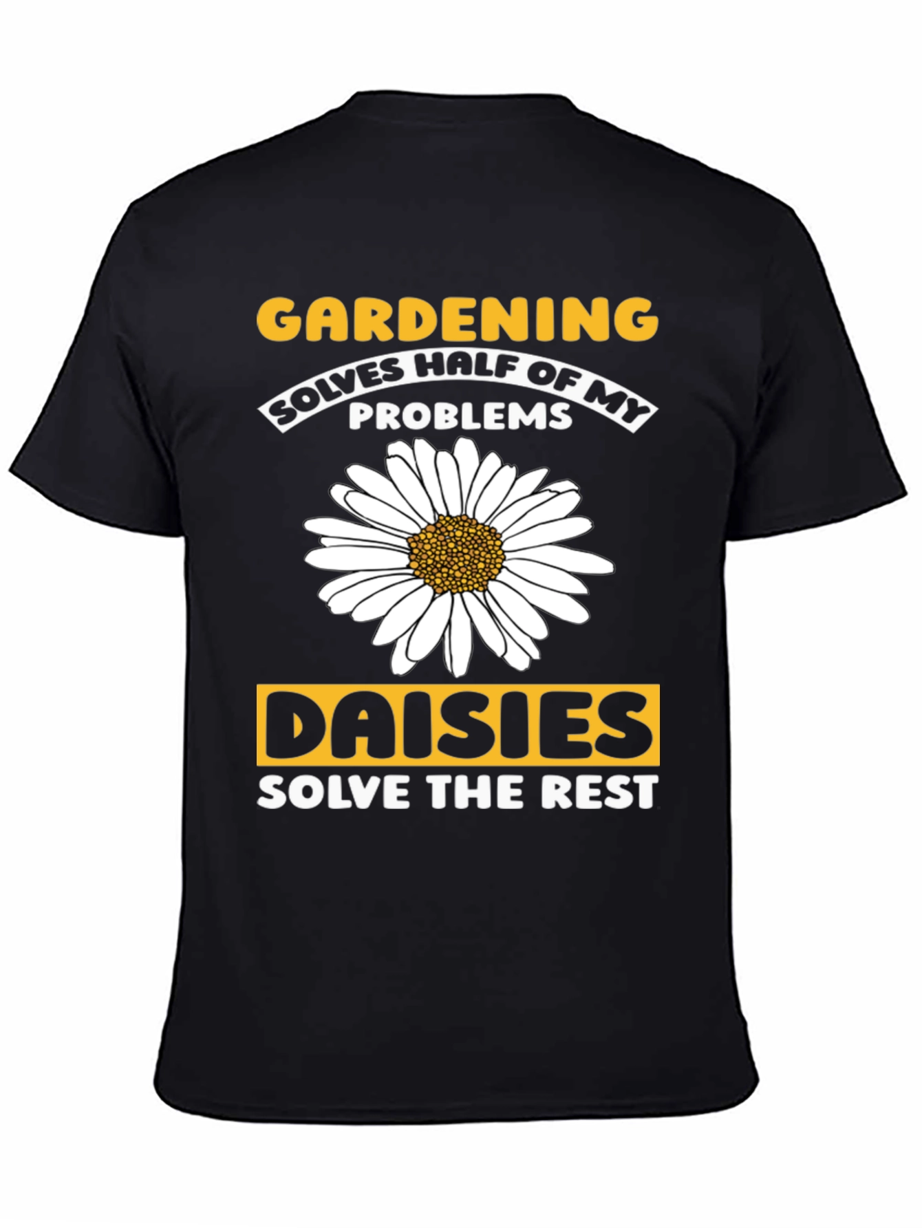 Gardening & Daisies Graphic T-Shirt
