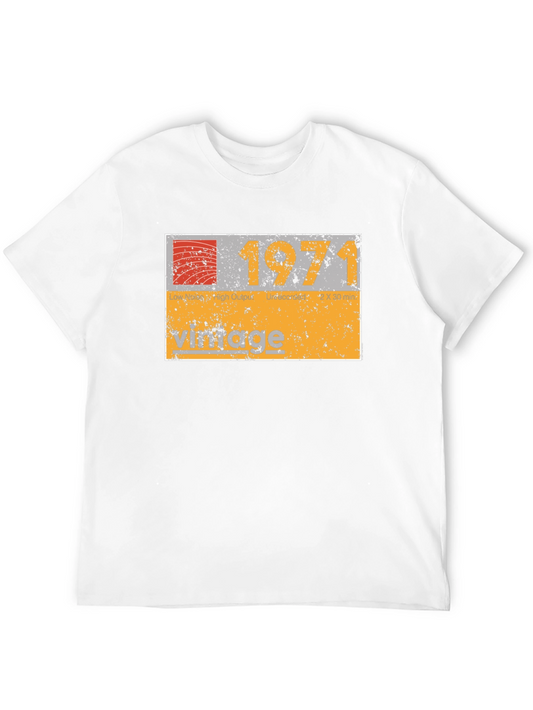 Vintage 1971 Cassette Tape Design T-Shirt