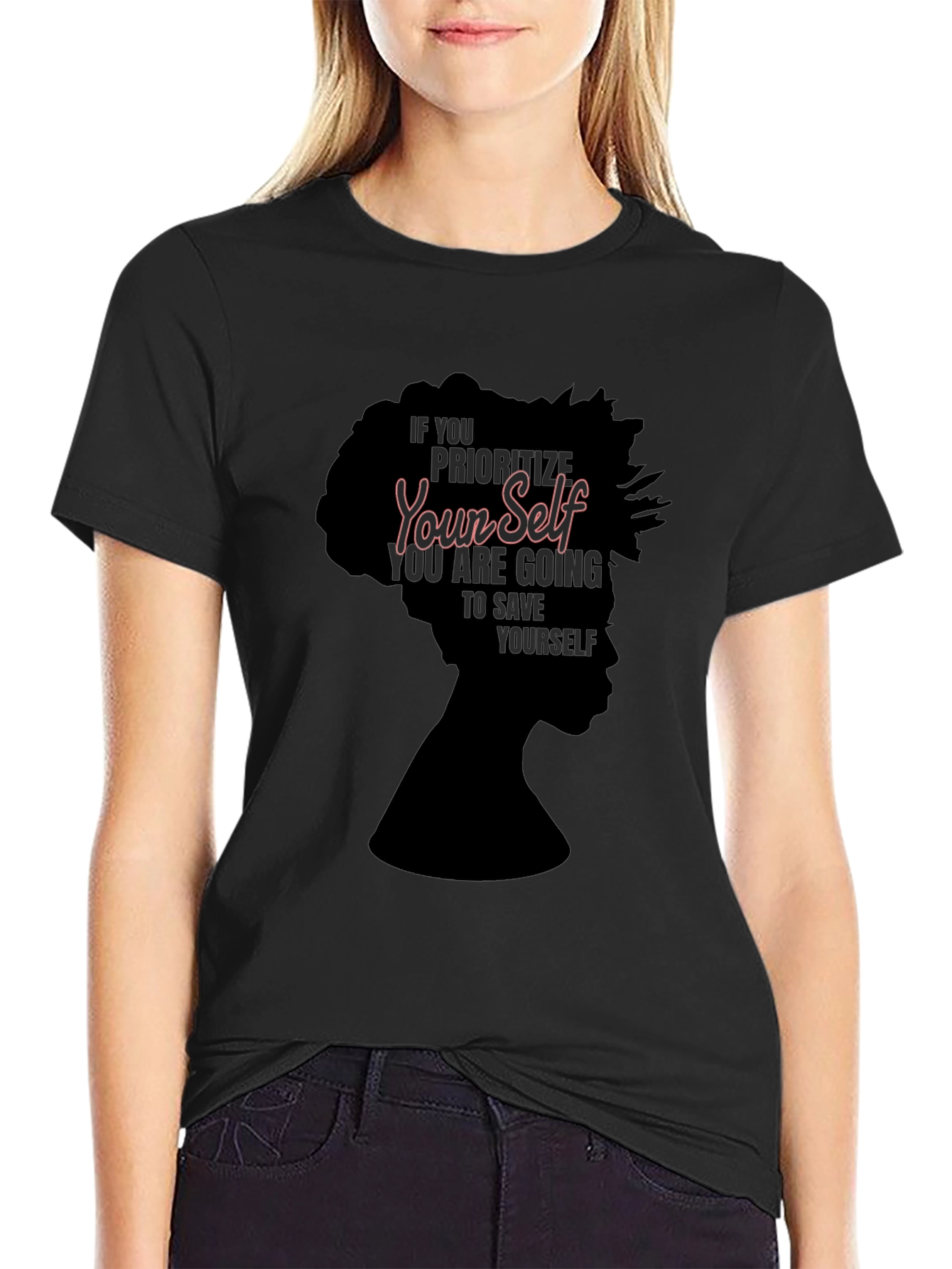 Prioritize Yourself Black Empowerment T-Shirt