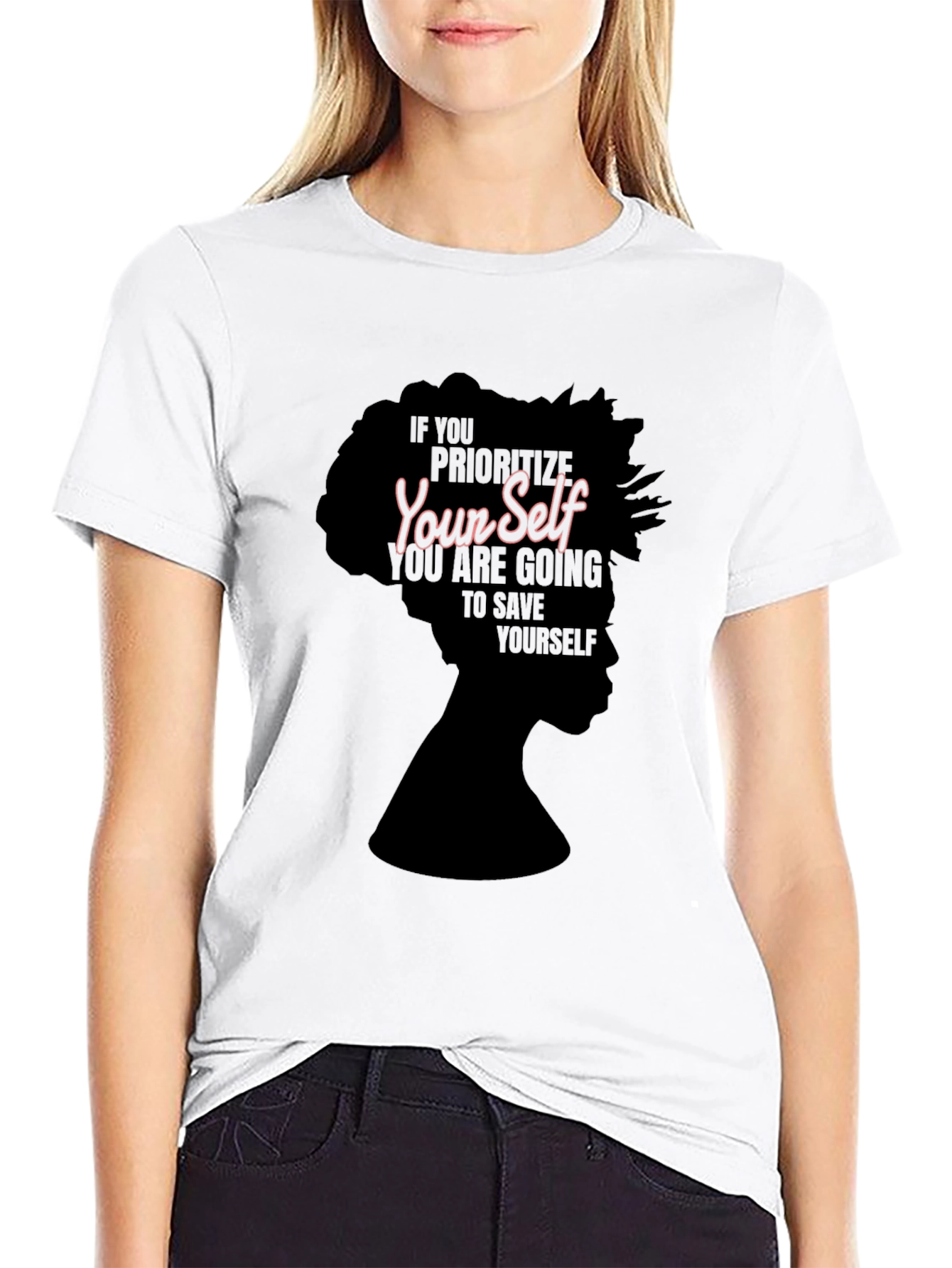 Prioritize Yourself Black Empowerment T-Shirt