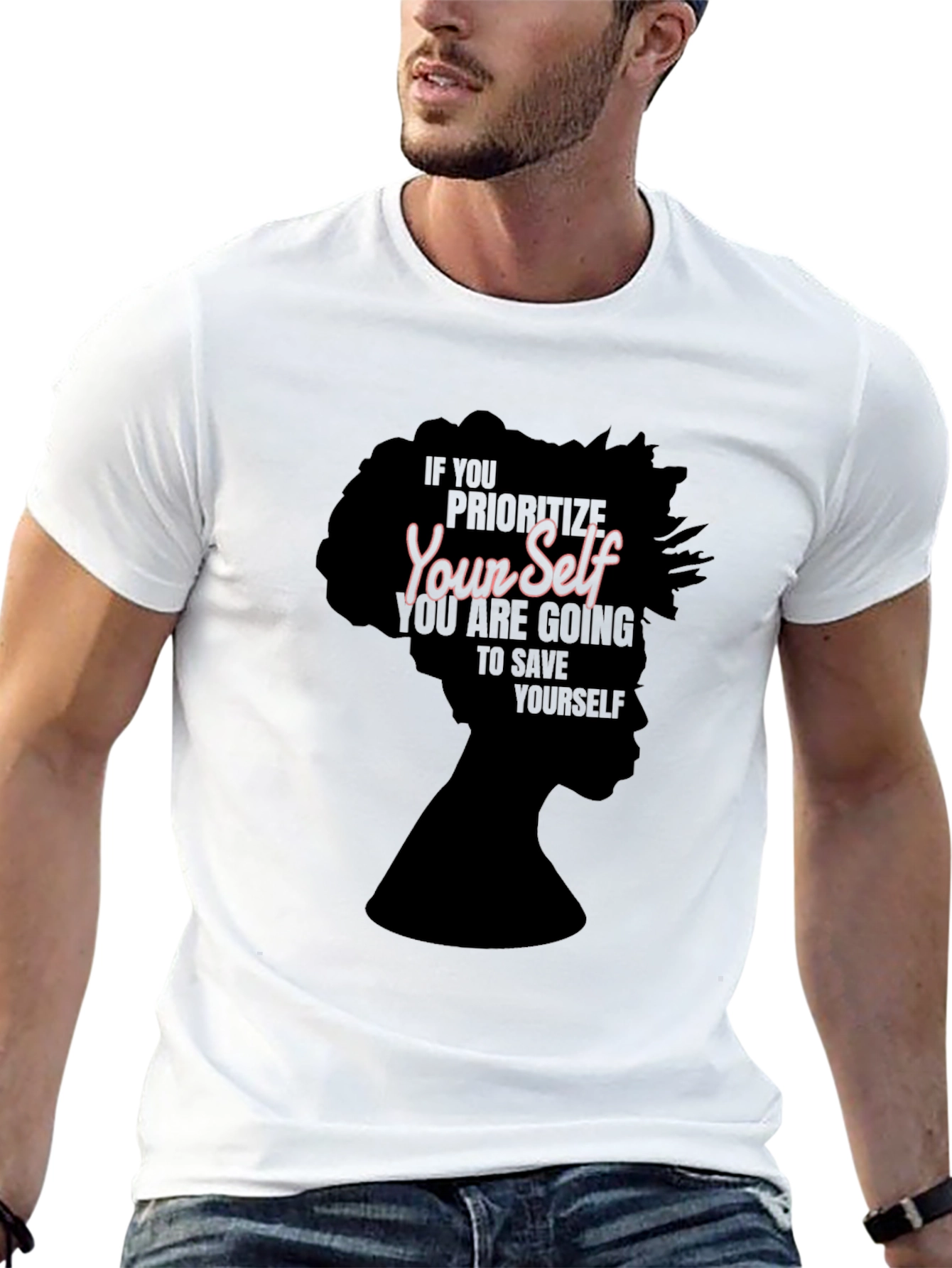 Prioritize Yourself Black Empowerment T-Shirt