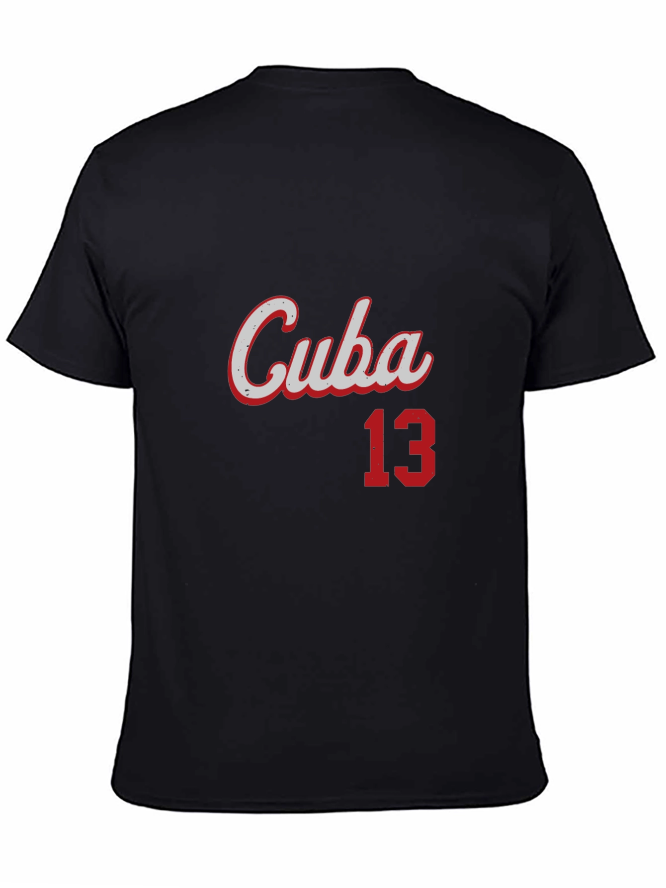 Cuba 13 Graphic T-Shirt - Mens Black Tee