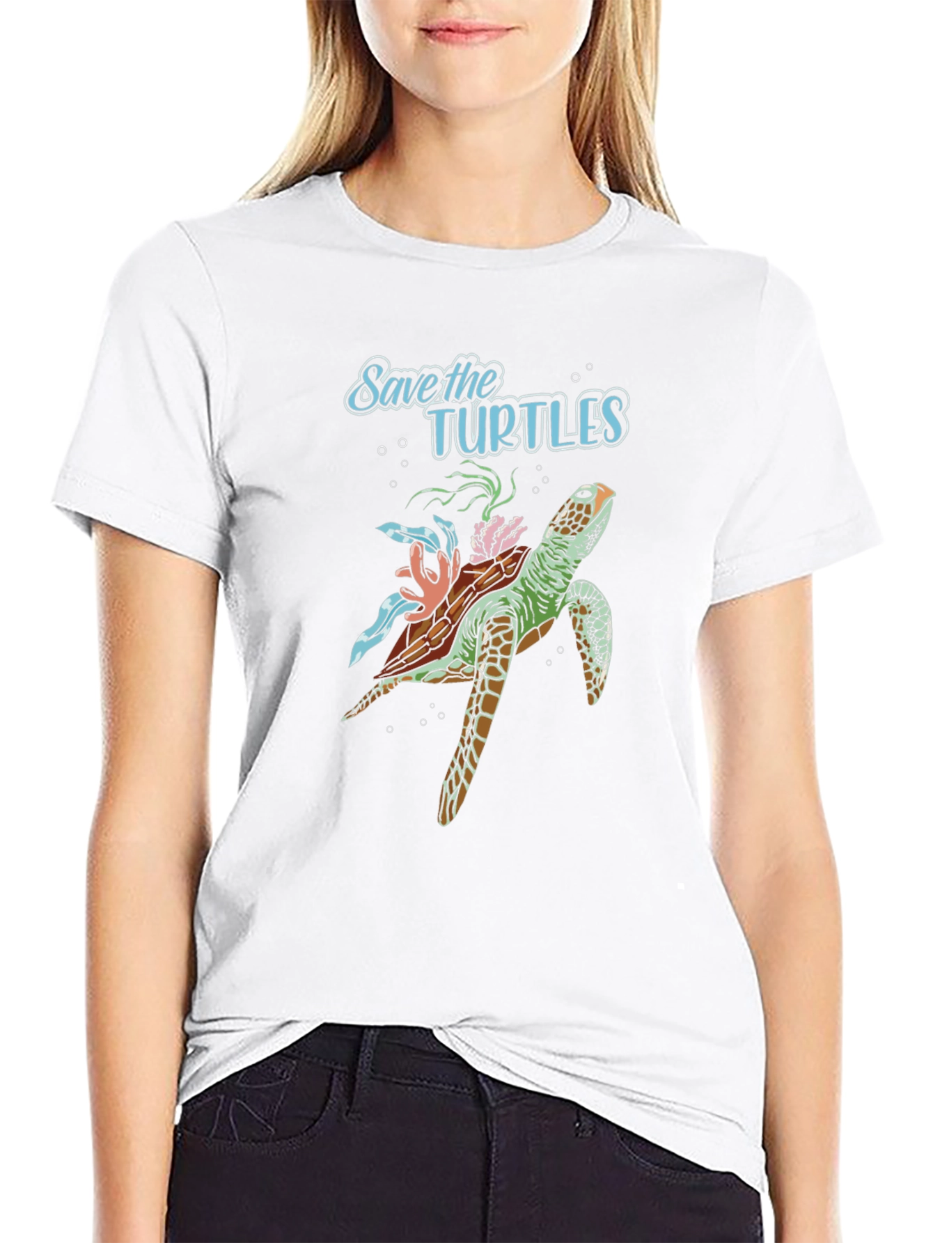 Save the Turtles Graphic Tee