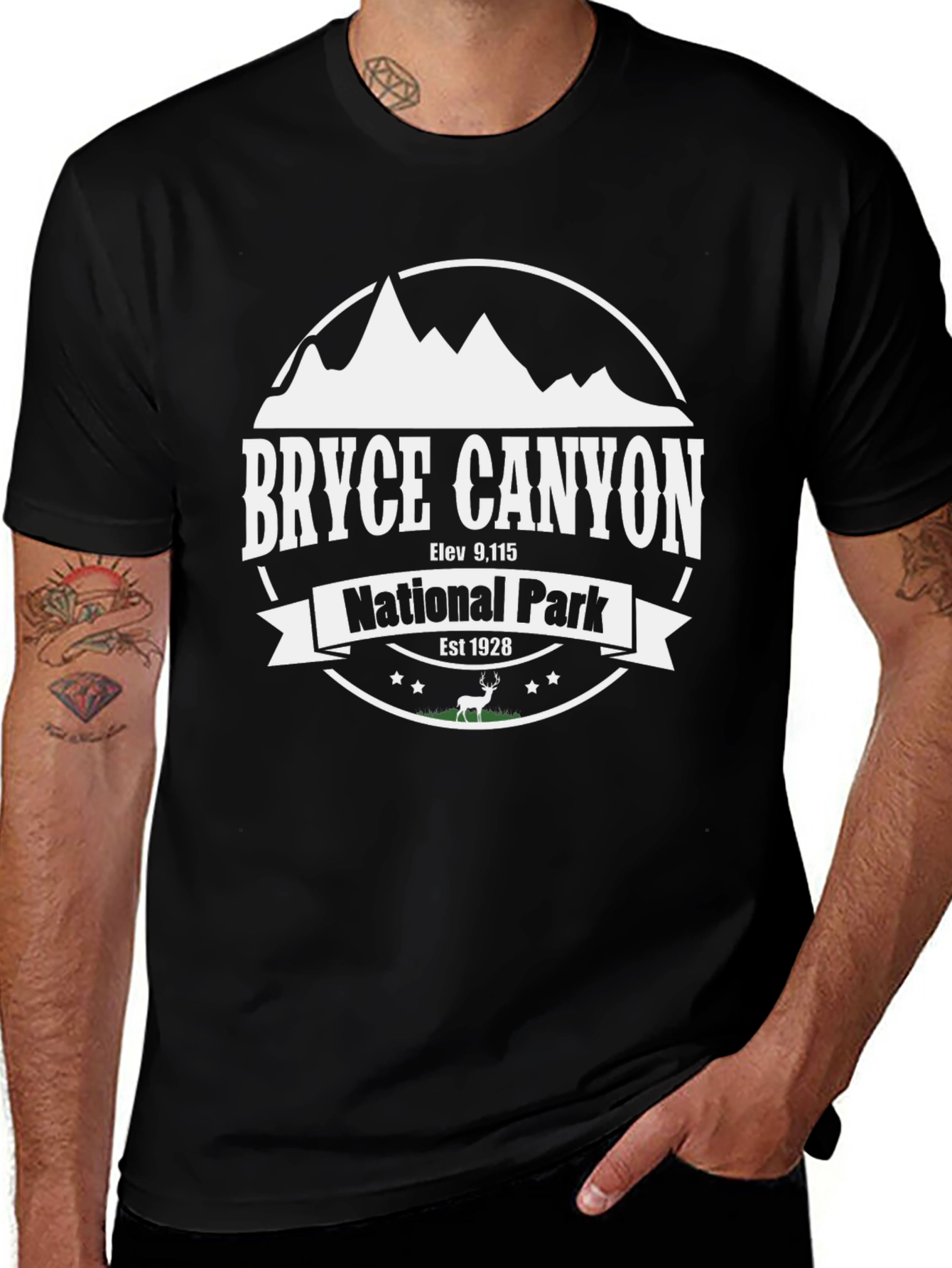 Bryce Canyon National Park Black T-Shirt