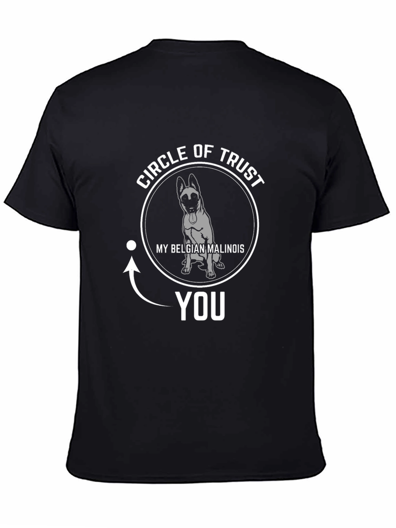 Belgian Malinois Circle of Trust Graphic Tee