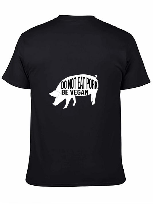Vegan Pig T-Shirt - Do Not Eat Pork