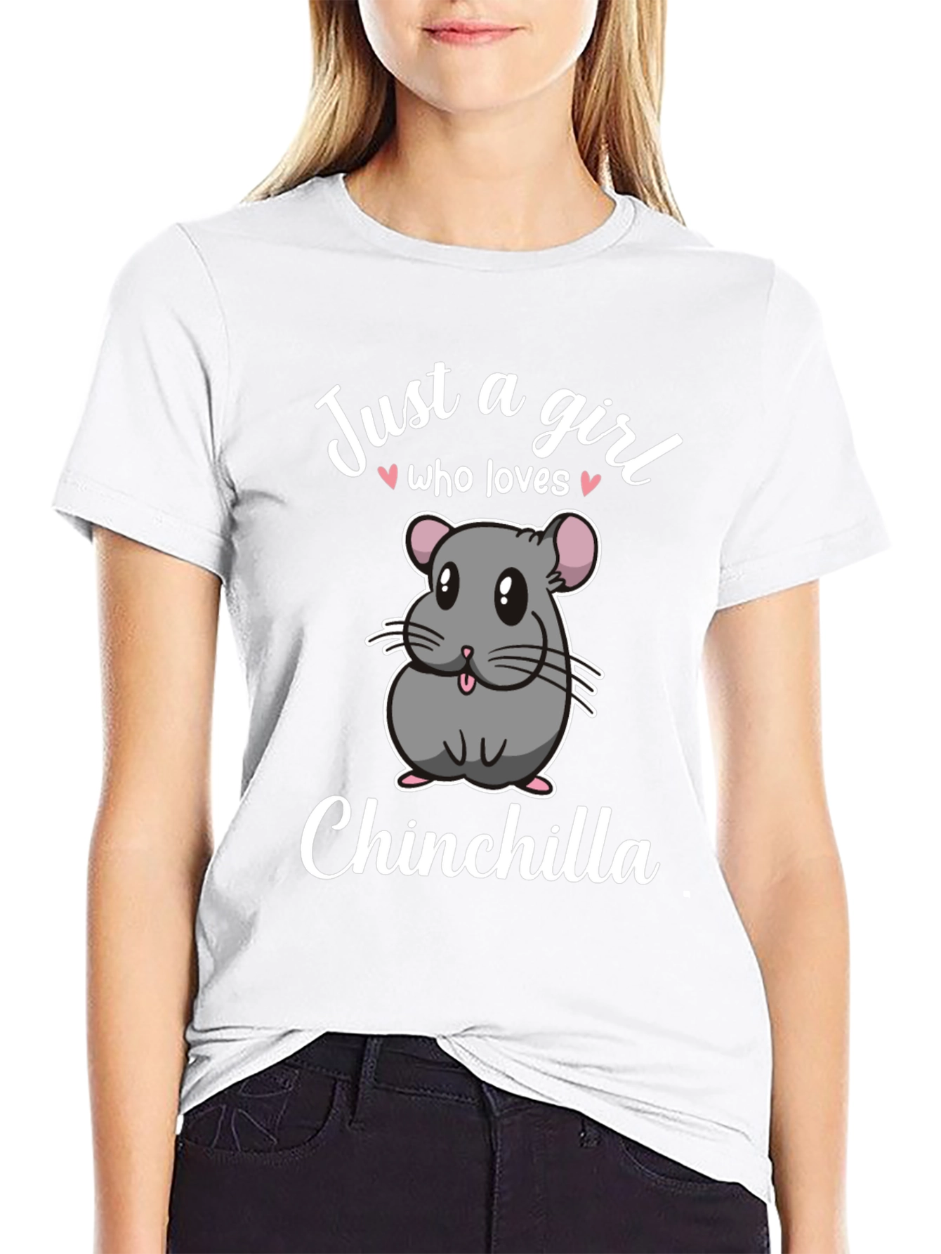 Just a Girl Who Loves Chinchillas T-Shirt