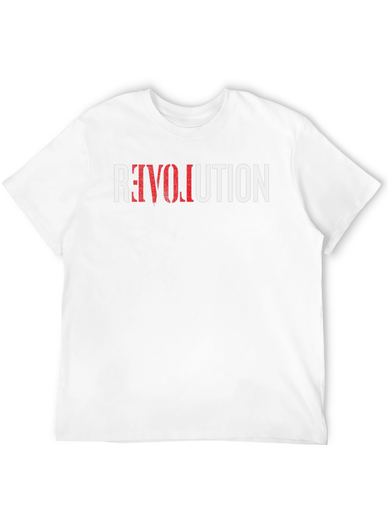 Revolution Graphic Tee - Cool Black Cotton T-Shirt