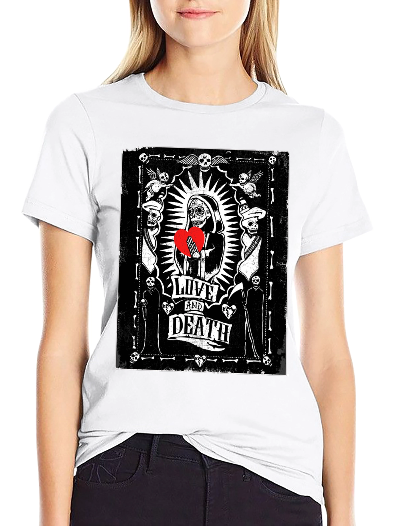 Live and Death Graphic Tee