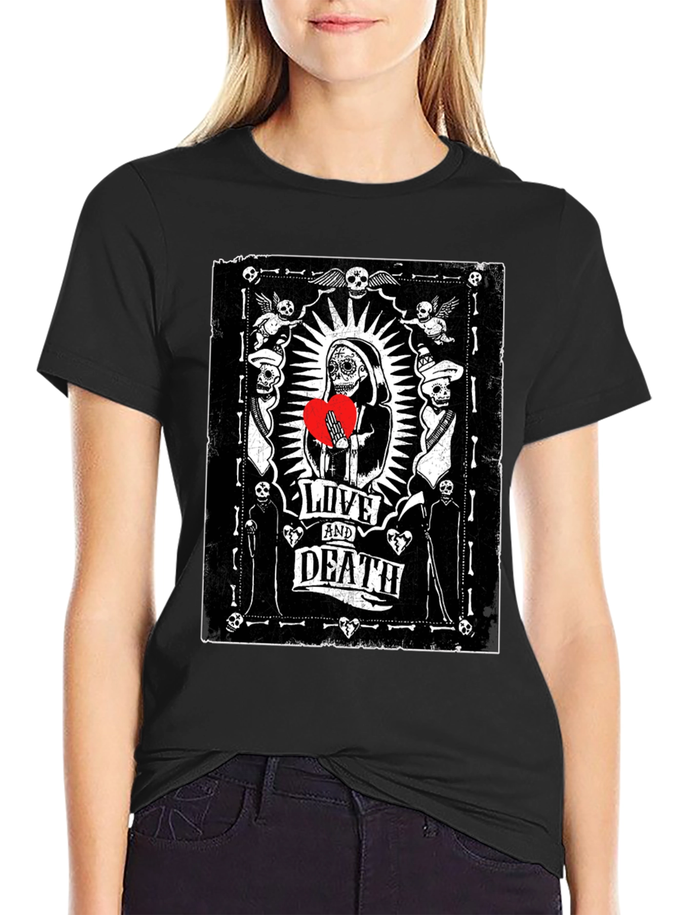 Live and Death Graphic Tee