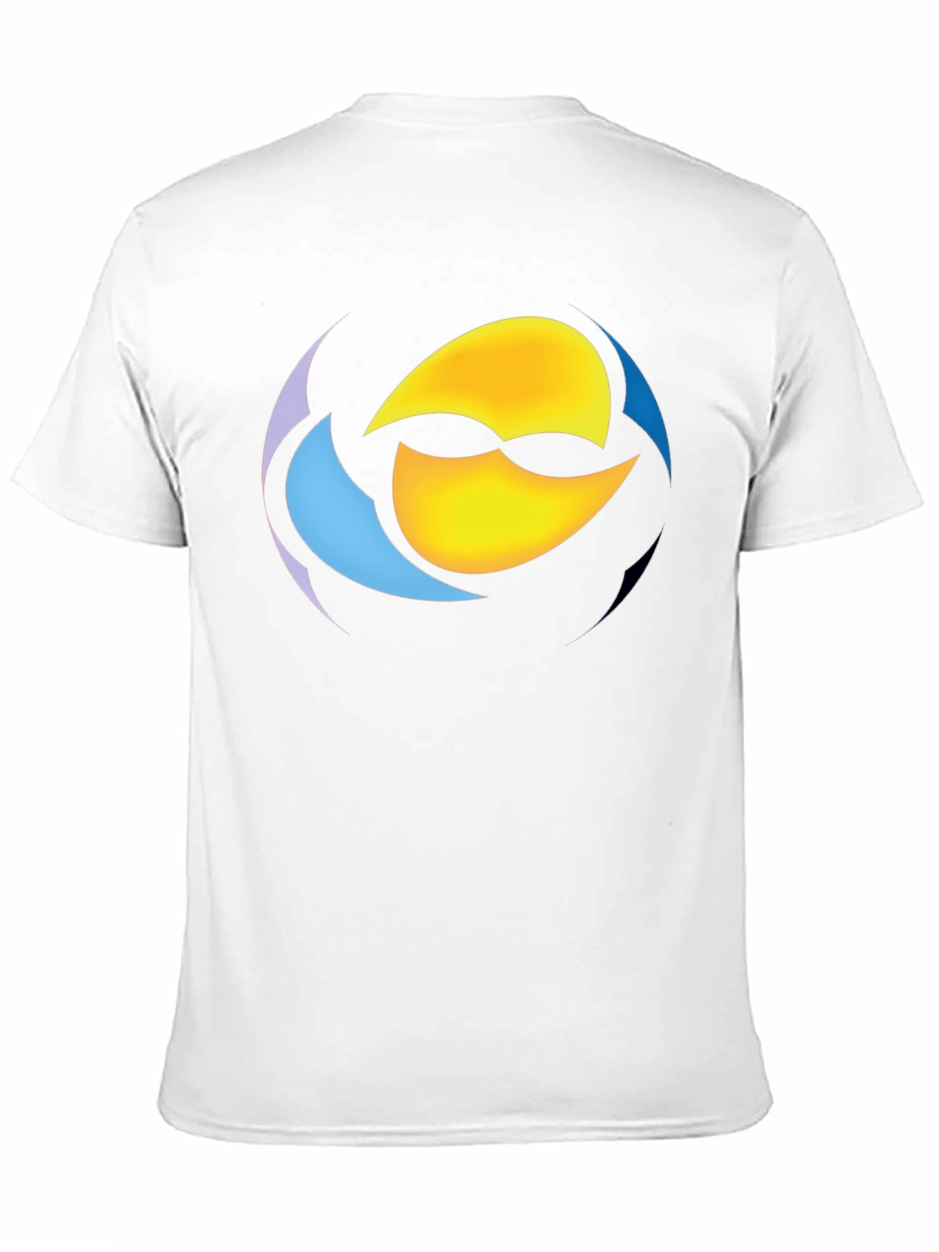 Abstract Graphic Black T-Shirt
