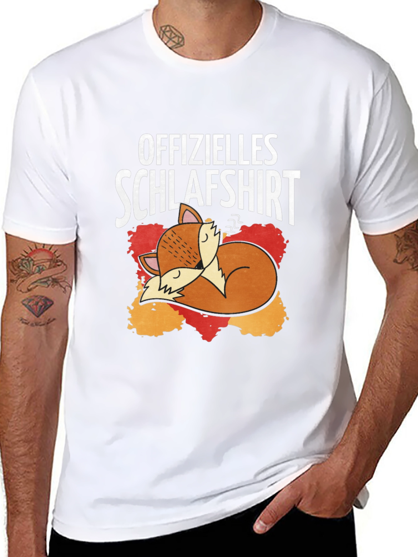Official Sleep Shirt Fox Graphic Tee