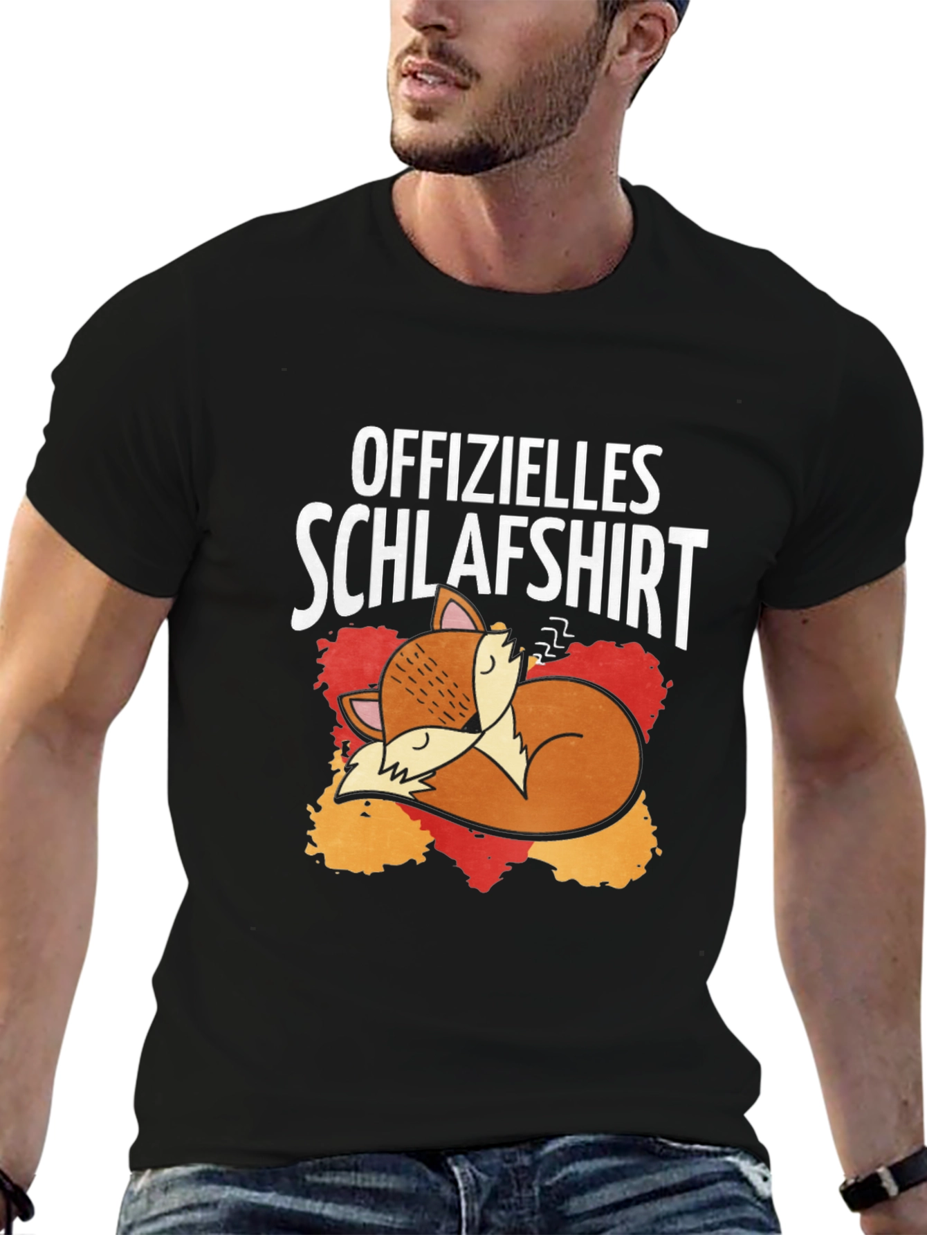 Official Sleep Shirt Fox Graphic Tee
