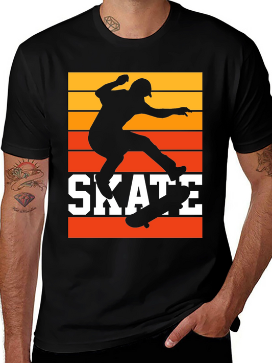 Retro Skate T-Shirt - Cool Skater Design