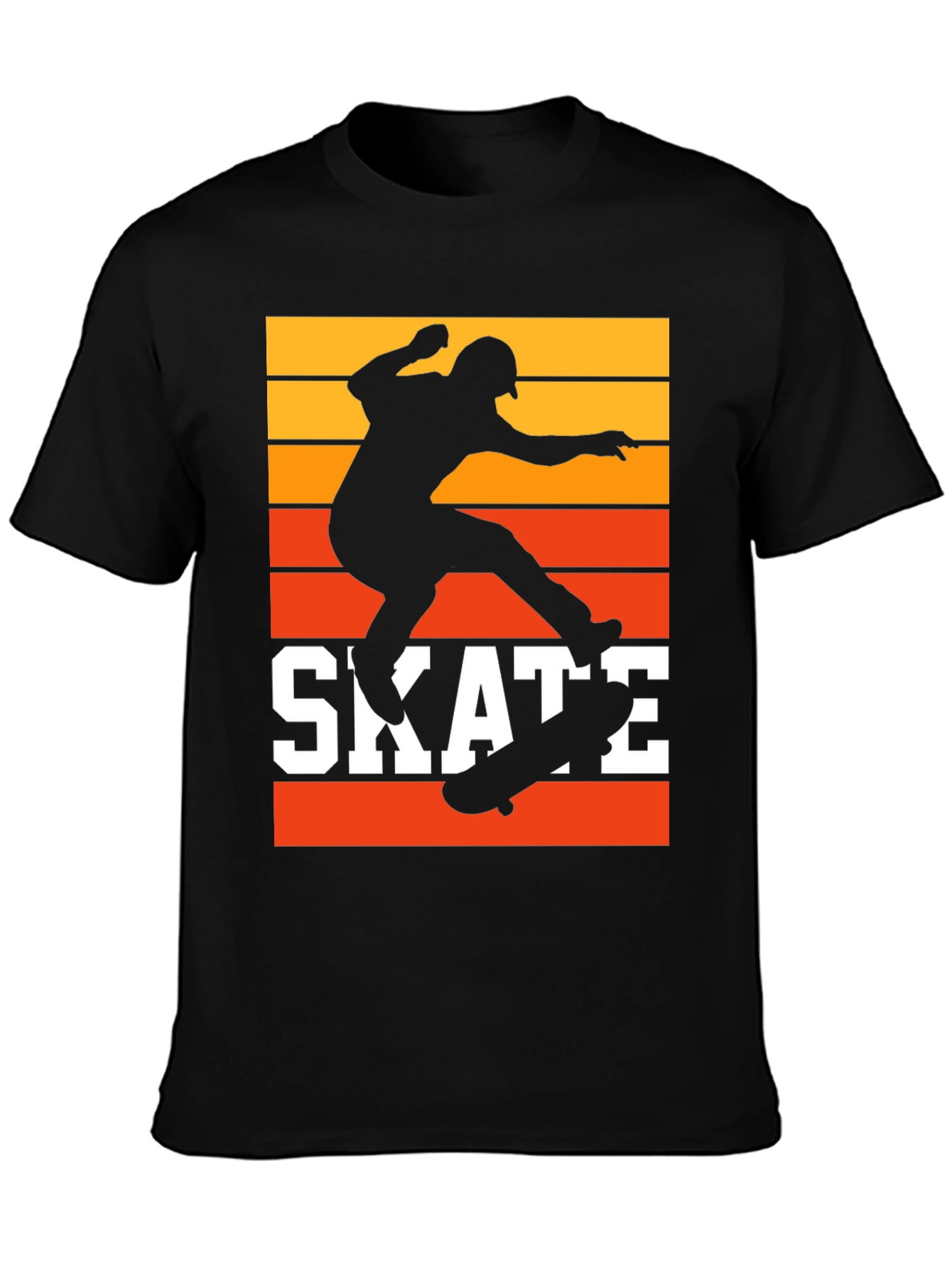 Retro Skate T-Shirt - Cool Skater Design