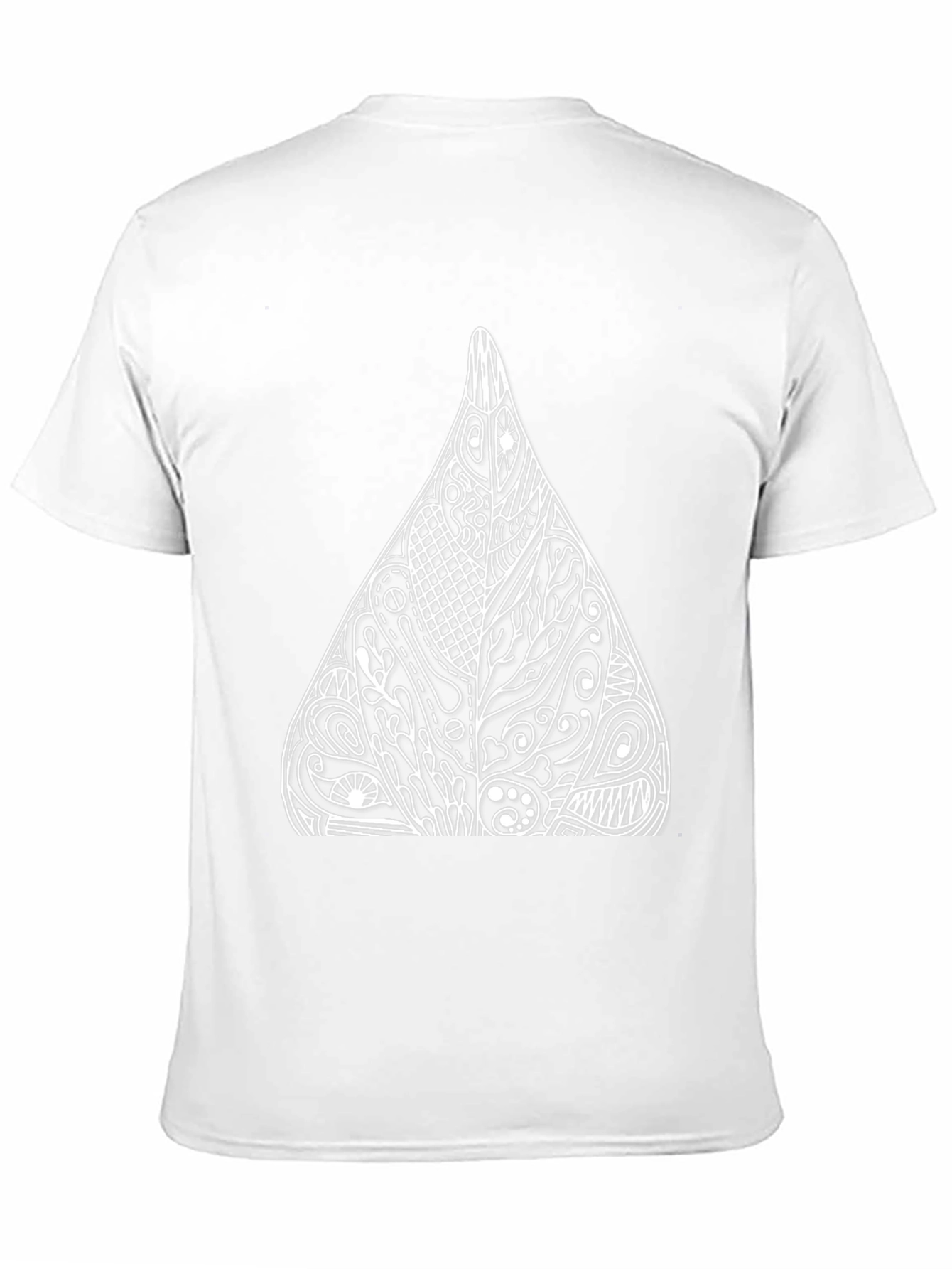 Abstract Design Black T-Shirt