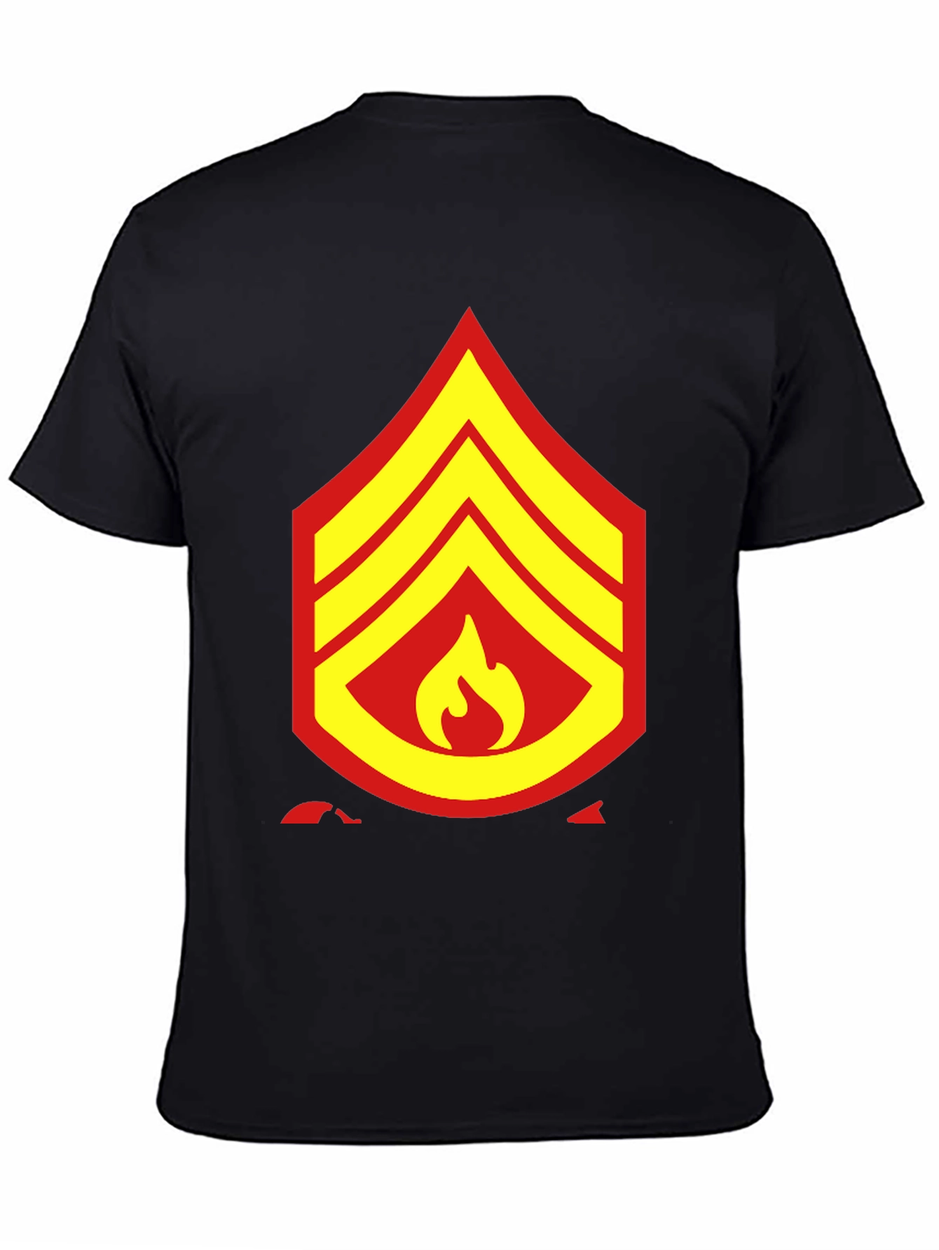 USMC Firefighter T-Shirt - Bold Graphic Tee