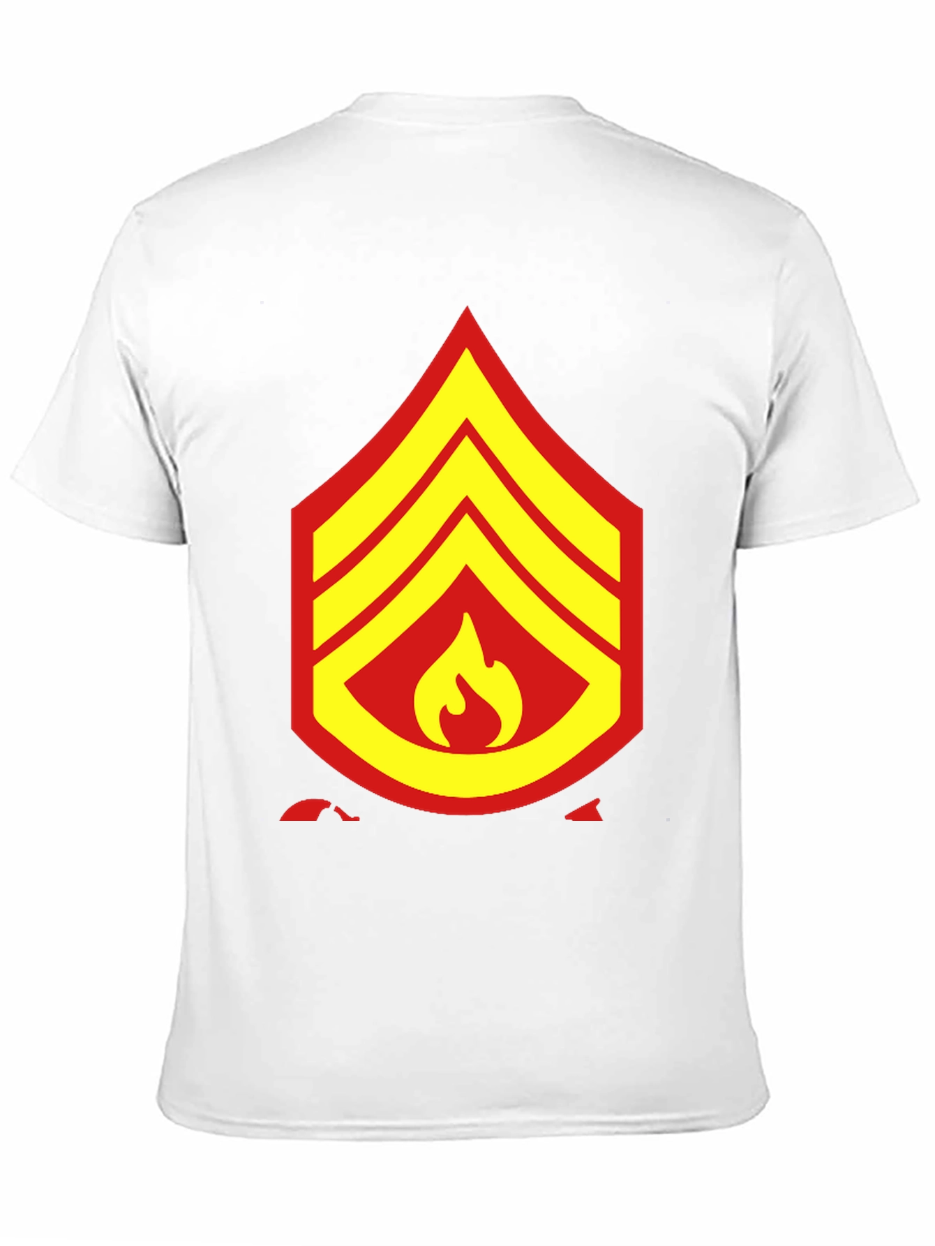 USMC Firefighter T-Shirt - Bold Graphic Tee