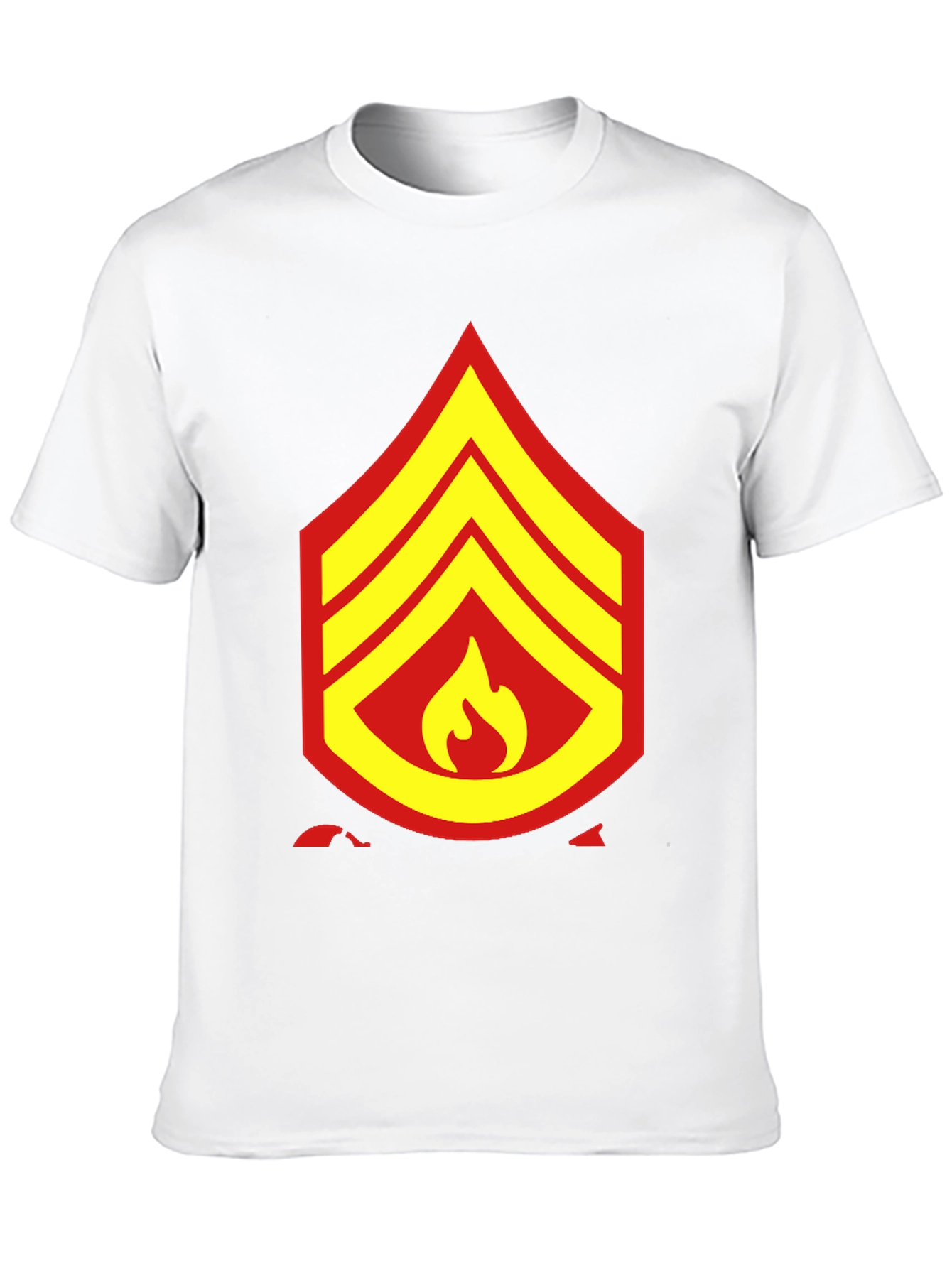 USMC Firefighter T-Shirt - Bold Graphic Tee