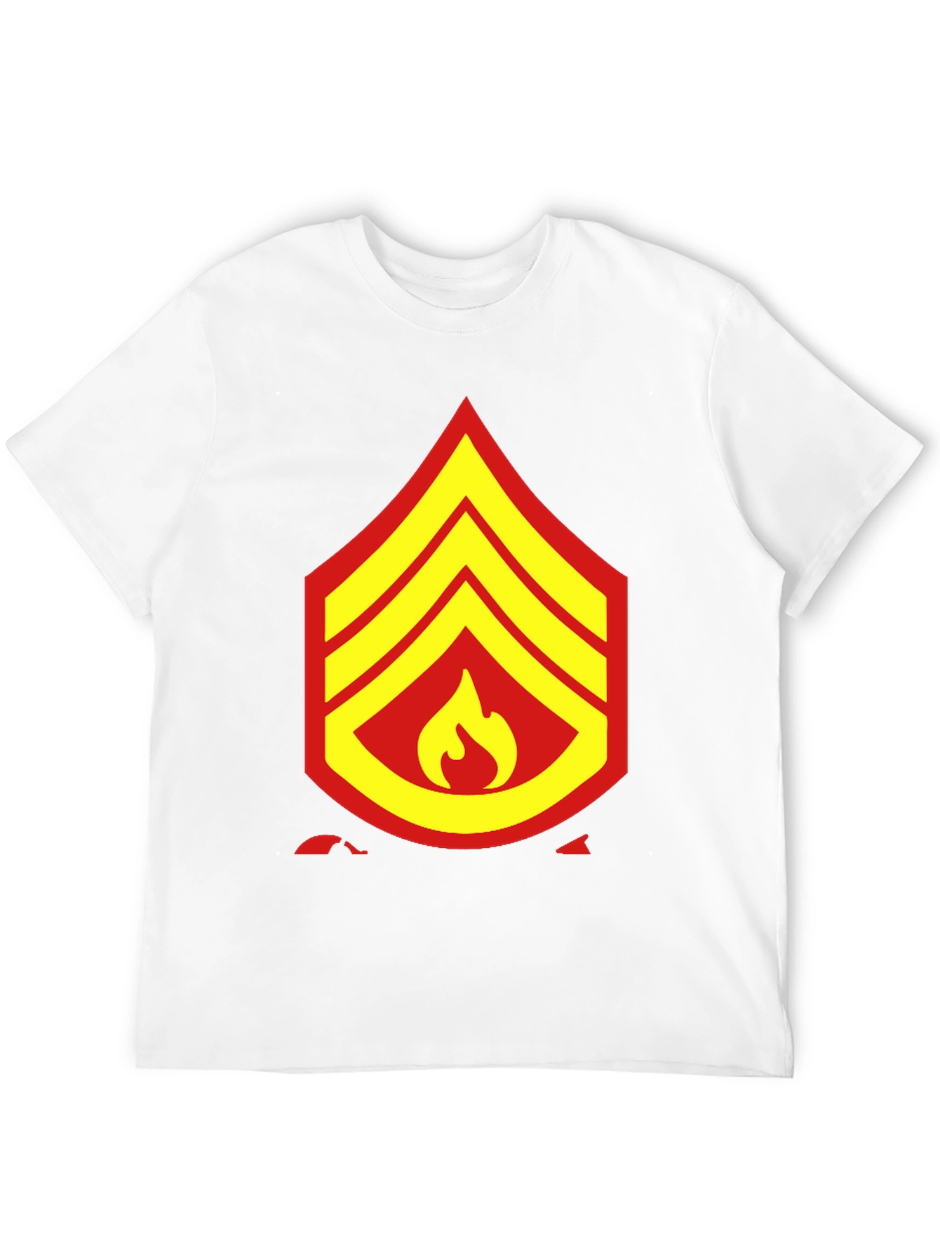 USMC Firefighter T-Shirt - Bold Graphic Tee