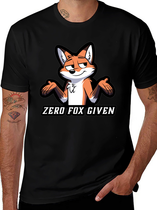 Zero Fox Given T-Shirt - Funny Graphic Tee for Men