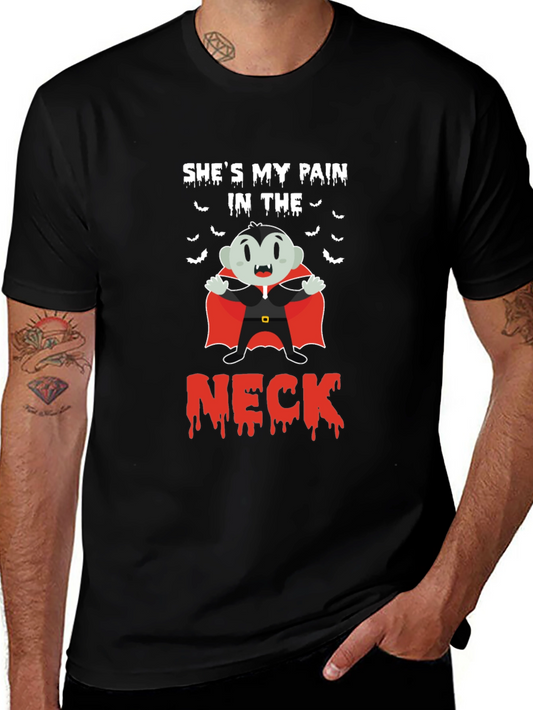 Shes My Pain in the Neck Halloween T-Shirt