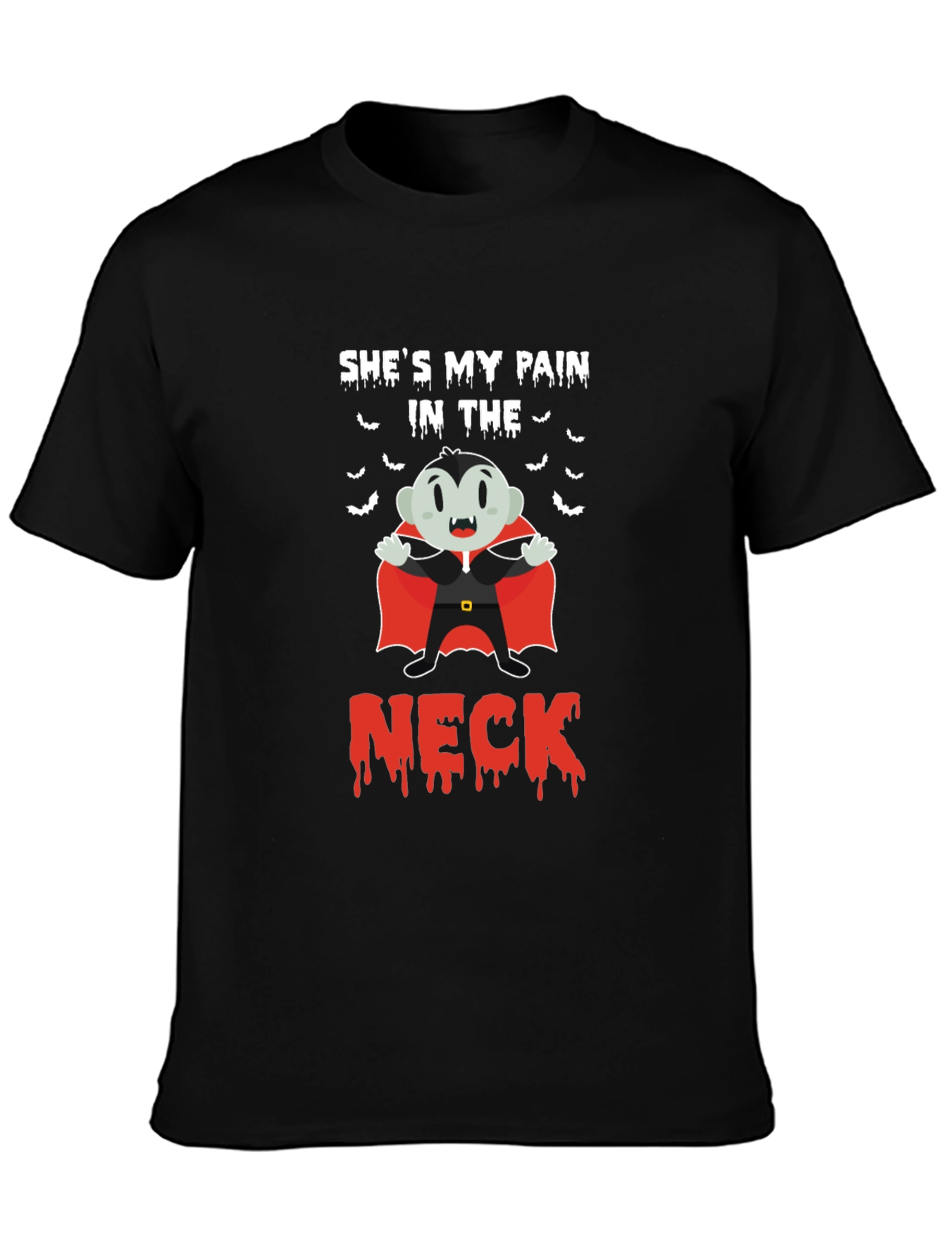Shes My Pain in the Neck Halloween T-Shirt
