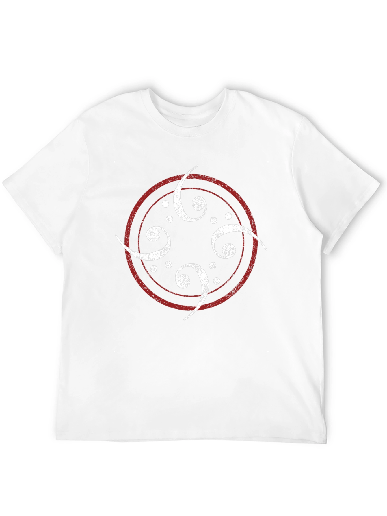 Bass Clef Circle Graphic Tee - Black