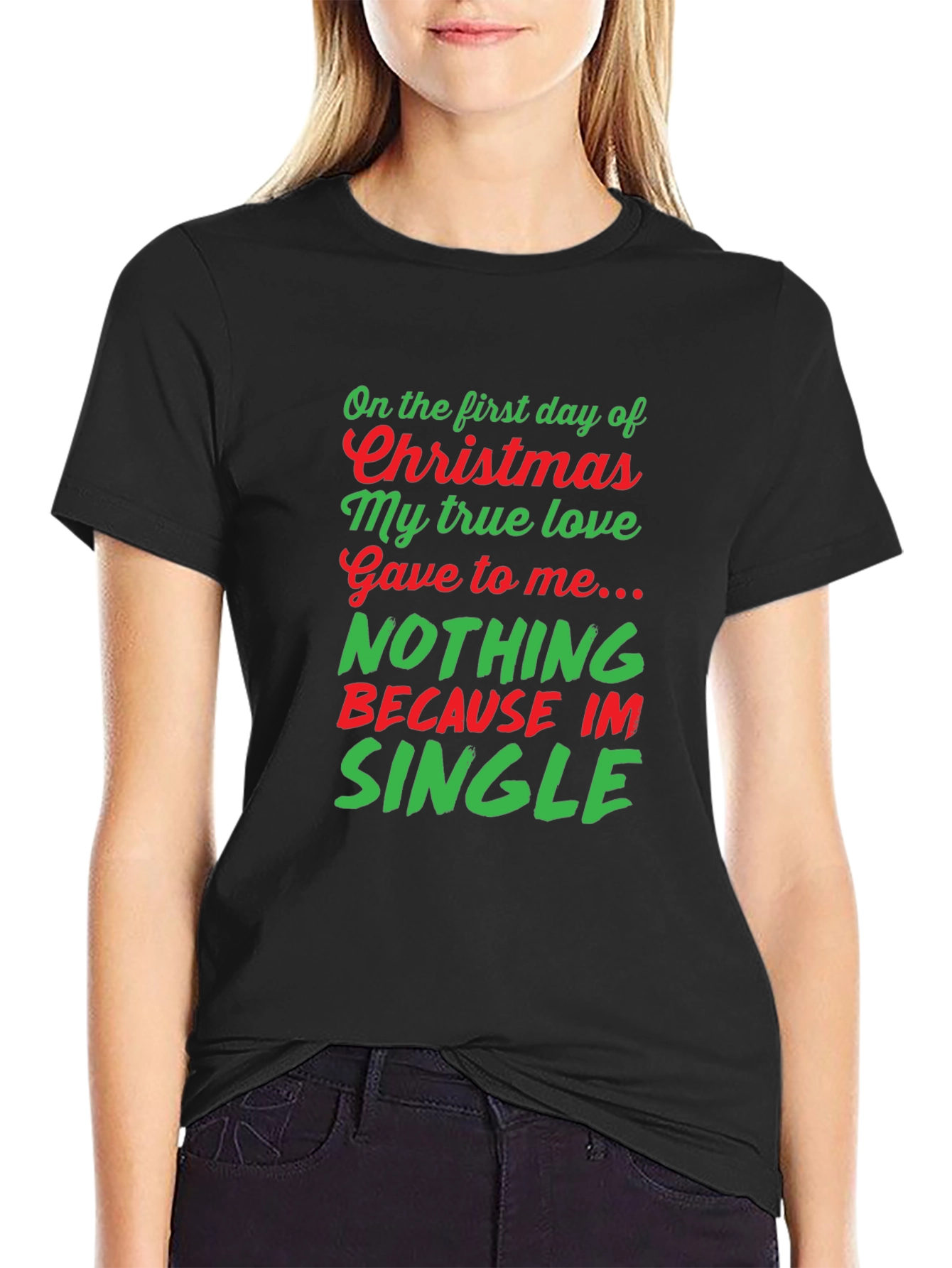 Funny Christmas Single T-Shirt