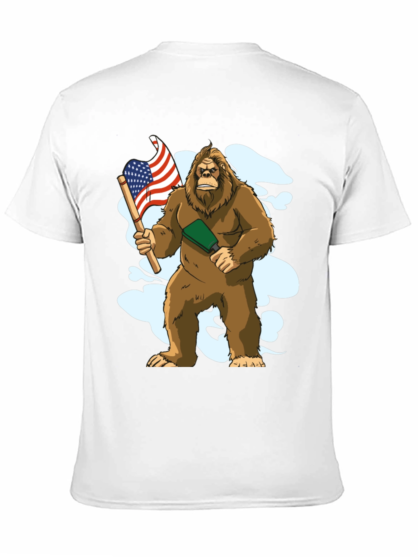 Bigfoot USA Flag T-Shirt