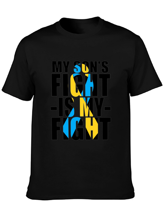 My Sons Fight T-Shirt - Down Syndrome Awareness