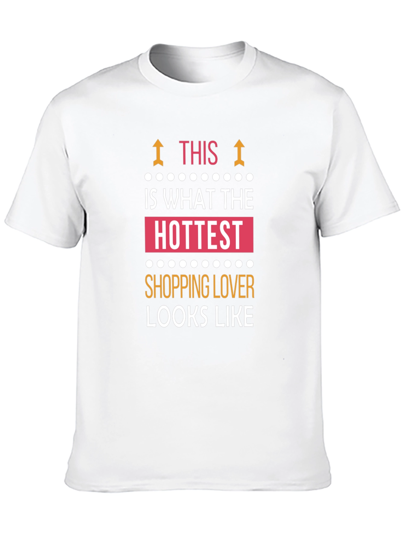 Hottest Shopping Lover T-Shirt - Black
