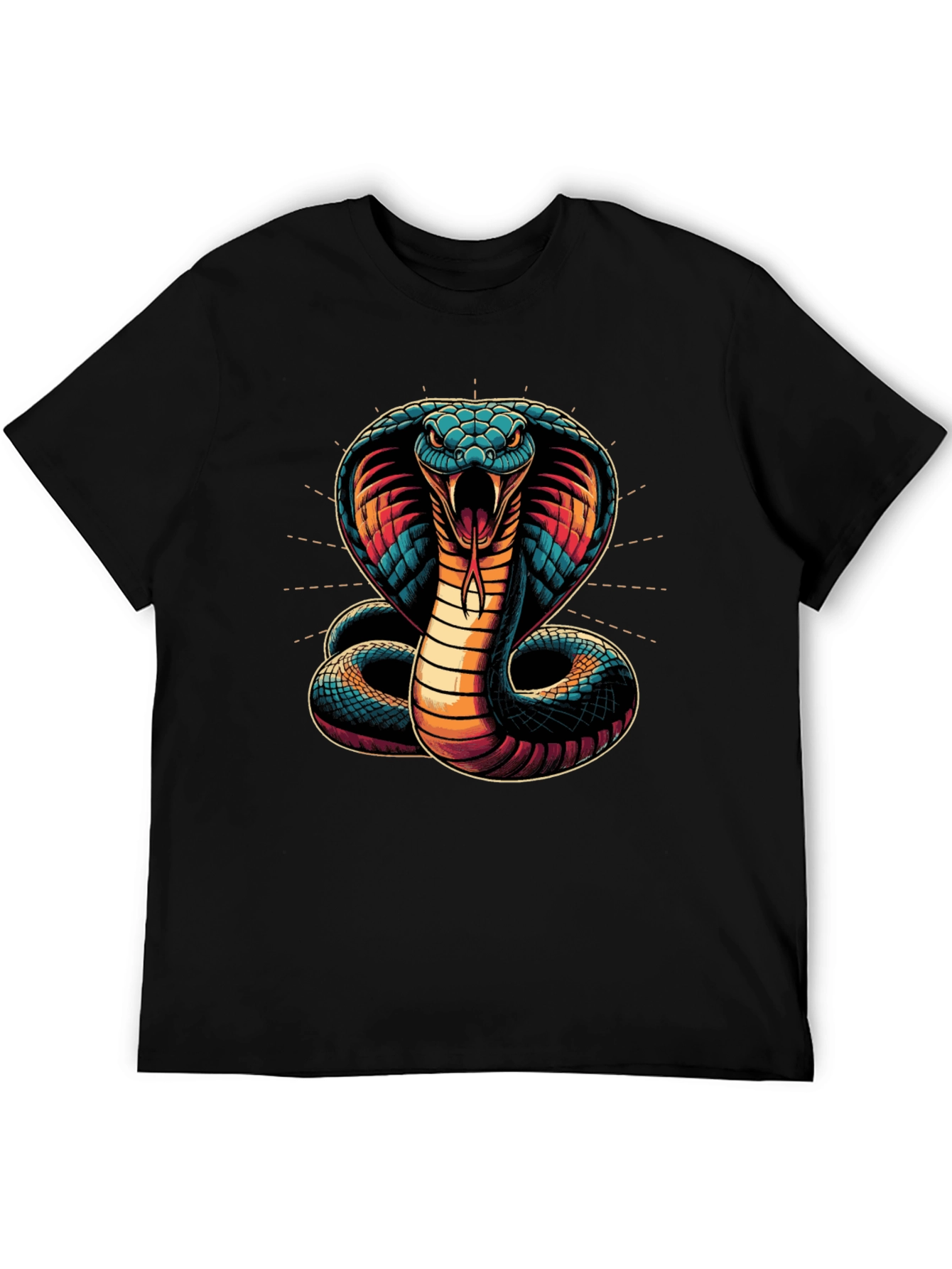 Cobra Graphic Tee - Mens Black T-Shirt