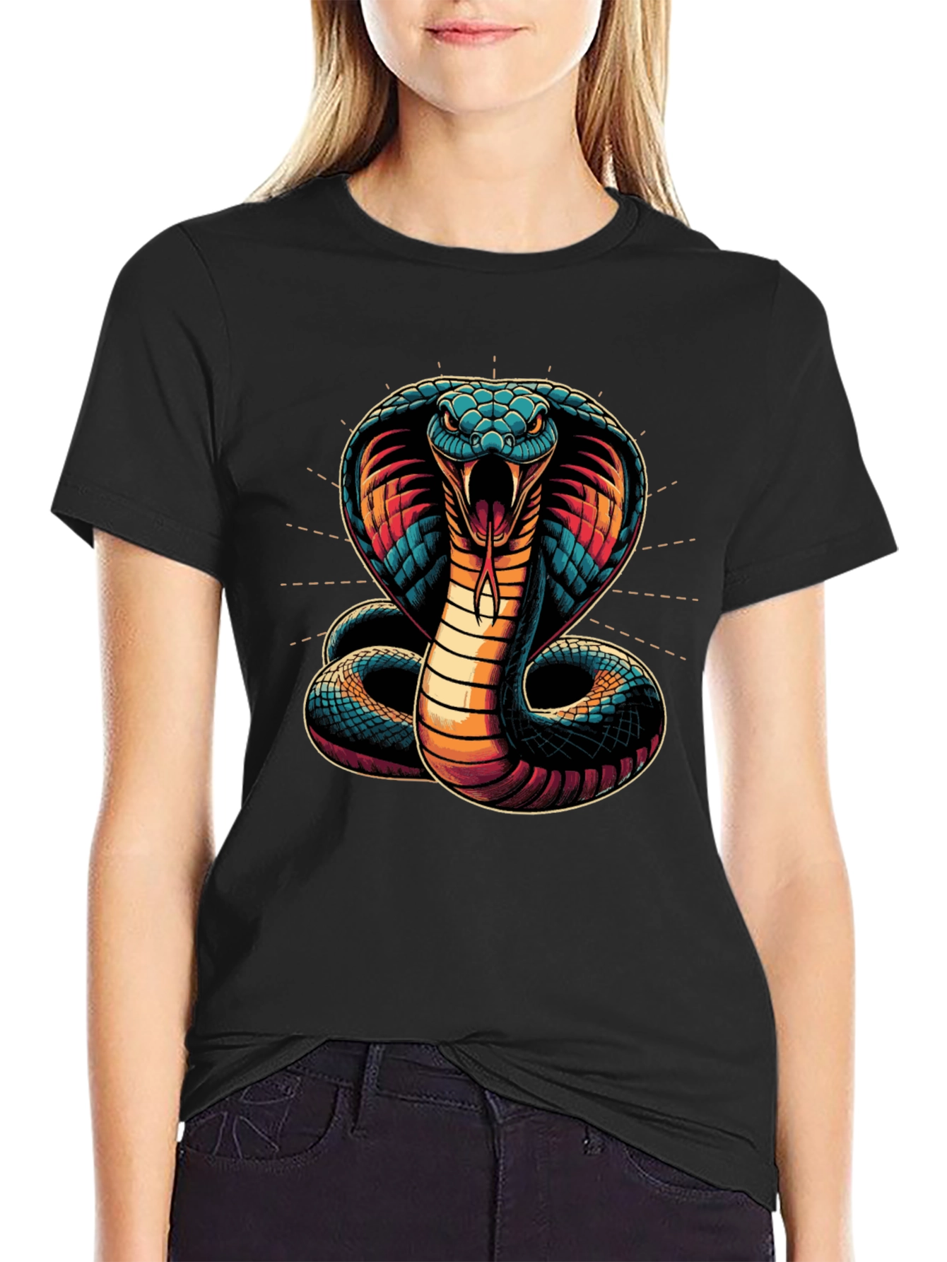 Cobra Graphic Tee - Mens Black T-Shirt