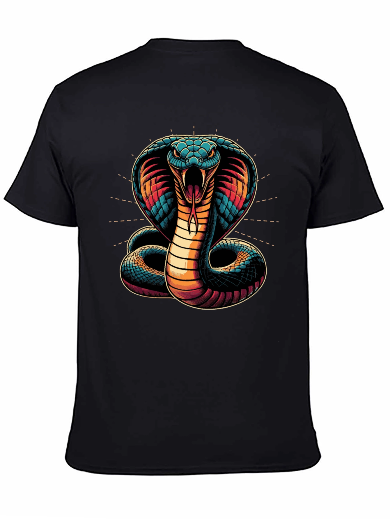 Cobra Graphic Tee - Mens Black T-Shirt