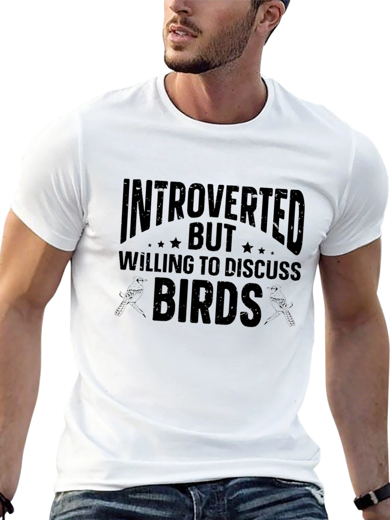 Introverted Bird Lover T-Shirt
