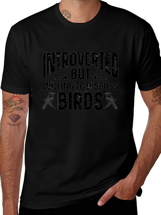 Introverted Bird Lover T-Shirt