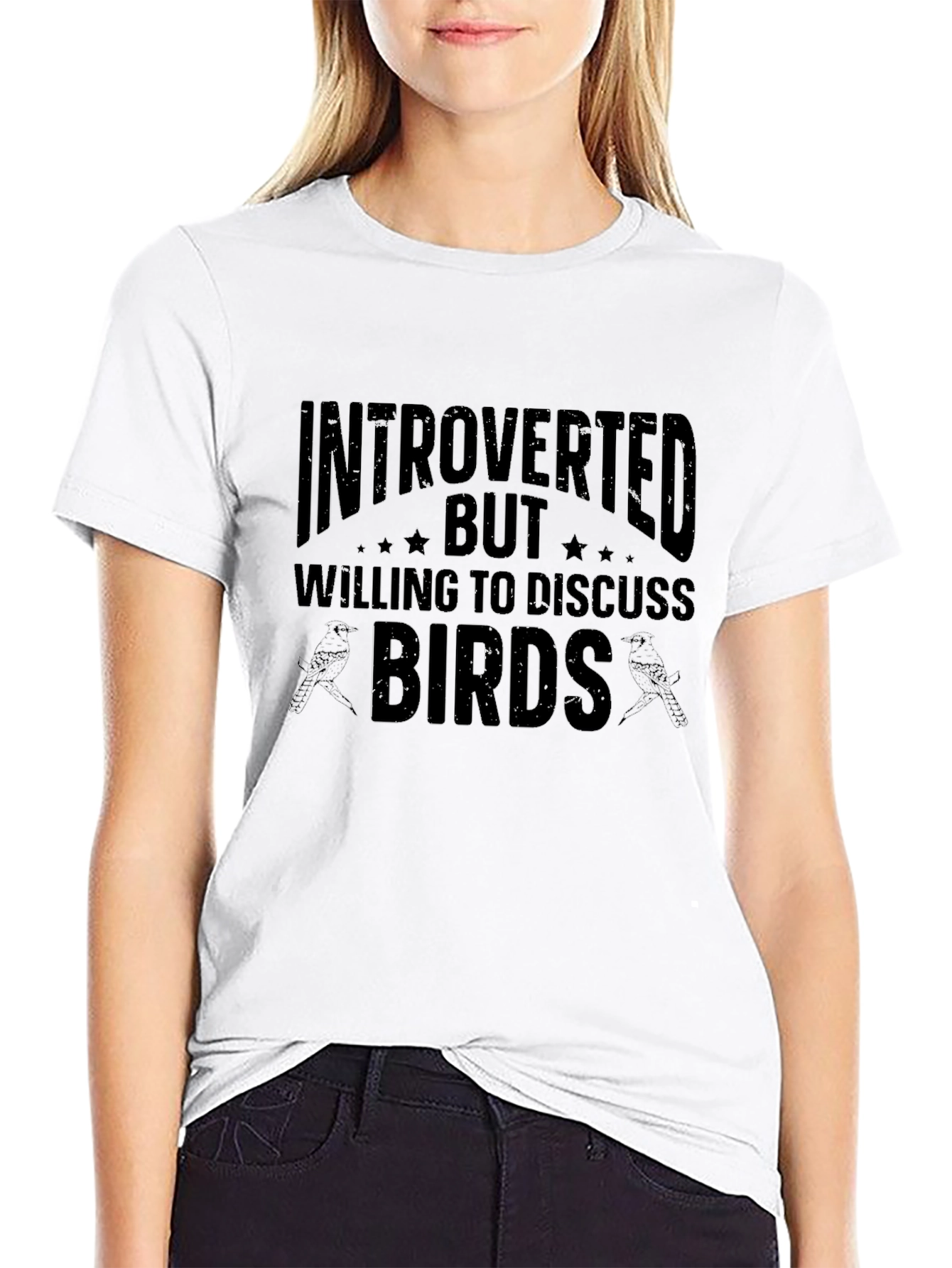 Introverted Bird Lover T-Shirt
