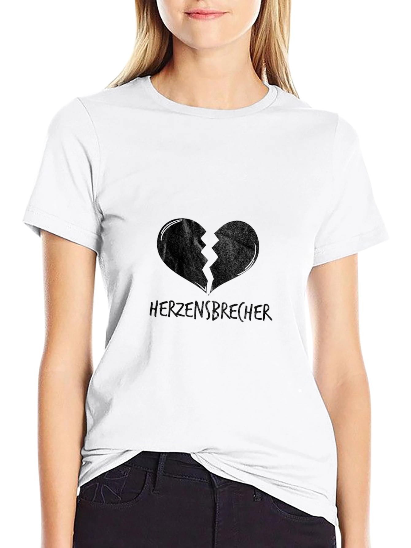 Heartbreaker Graphic Tee - Mens Black T-Shirt