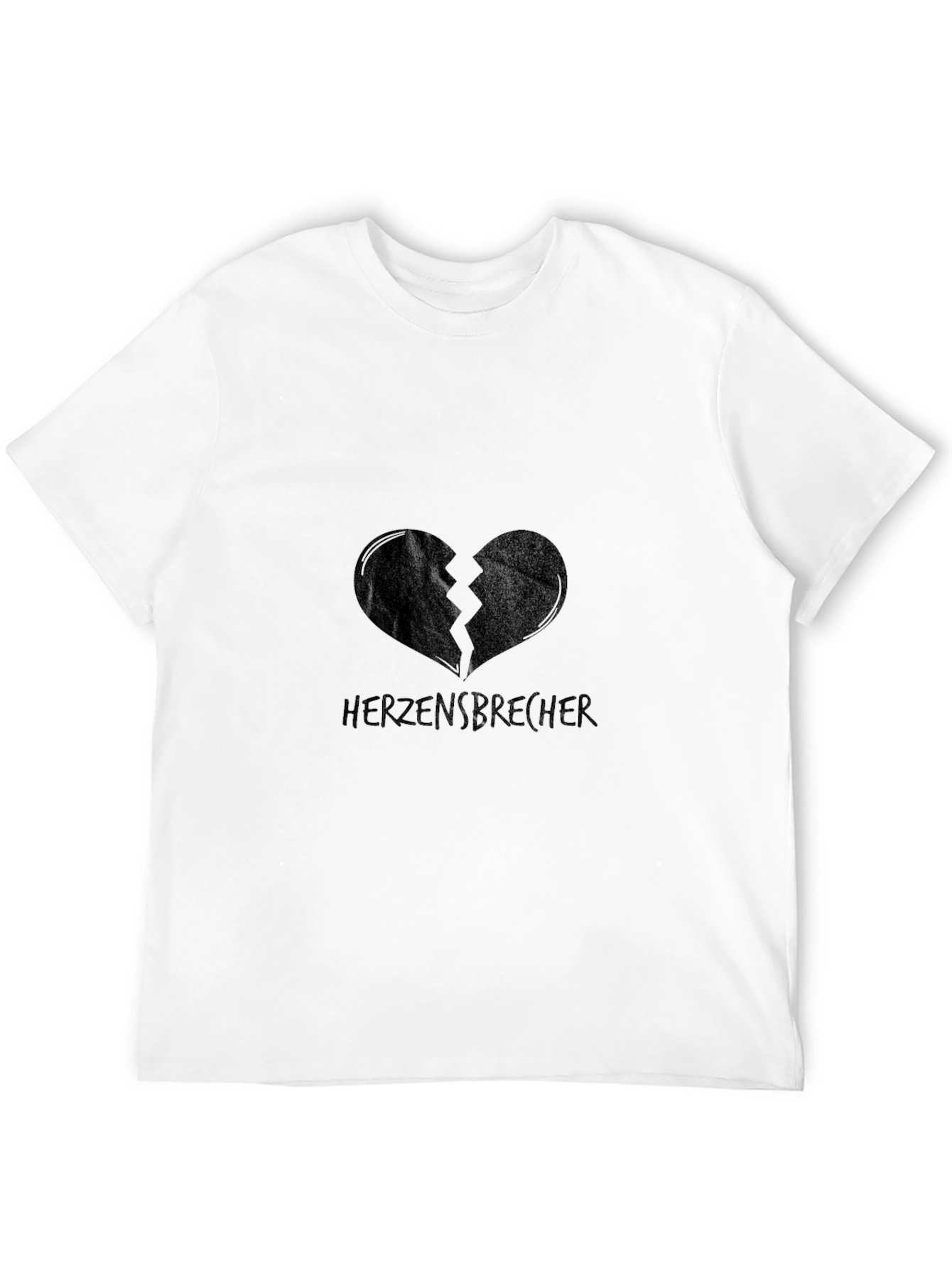 Heartbreaker Graphic Tee - Mens Black T-Shirt