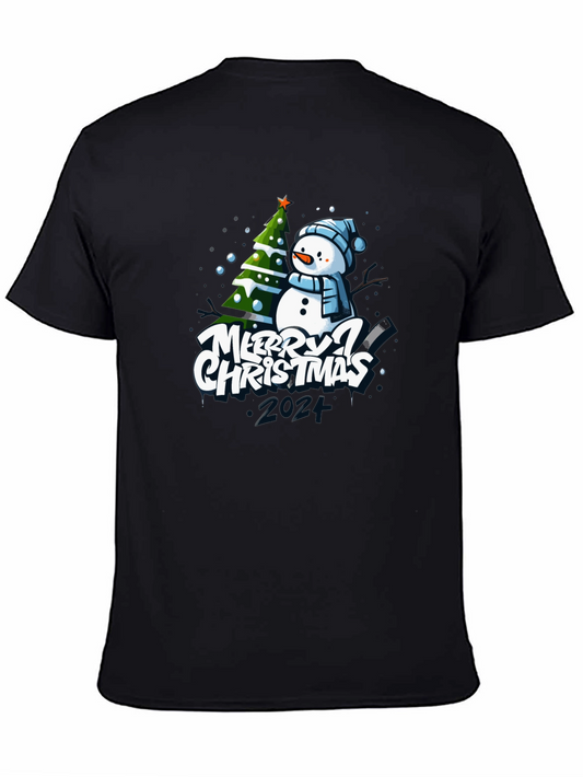 Merry Christmas Snowman T-Shirt